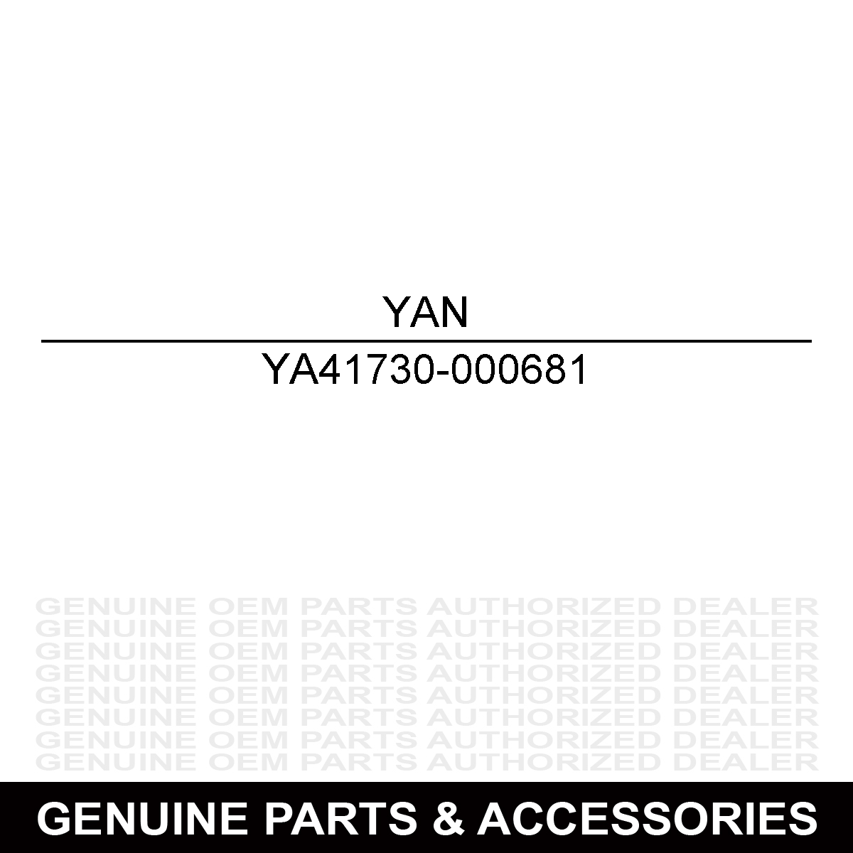 Yanmar 41730-000681 Control