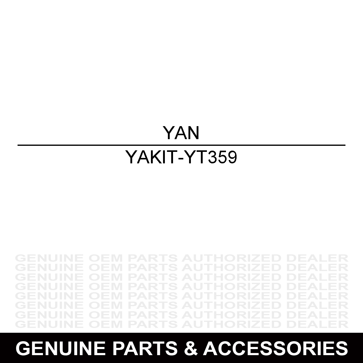 Yanmar KIT-YT359 Maintenance Kit