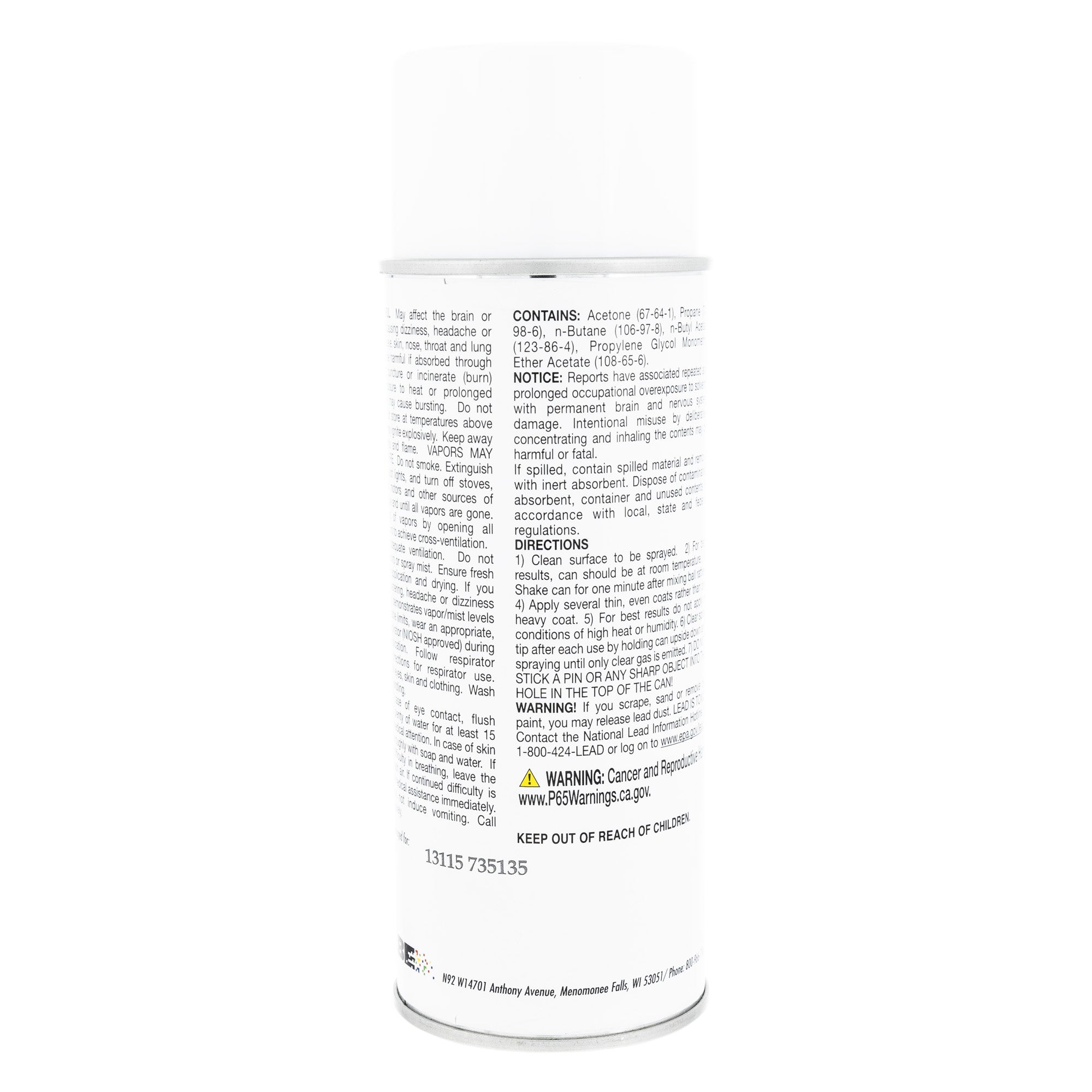 Billy Goat 800297-07 Green Paint Spray Can 4.5 Oz