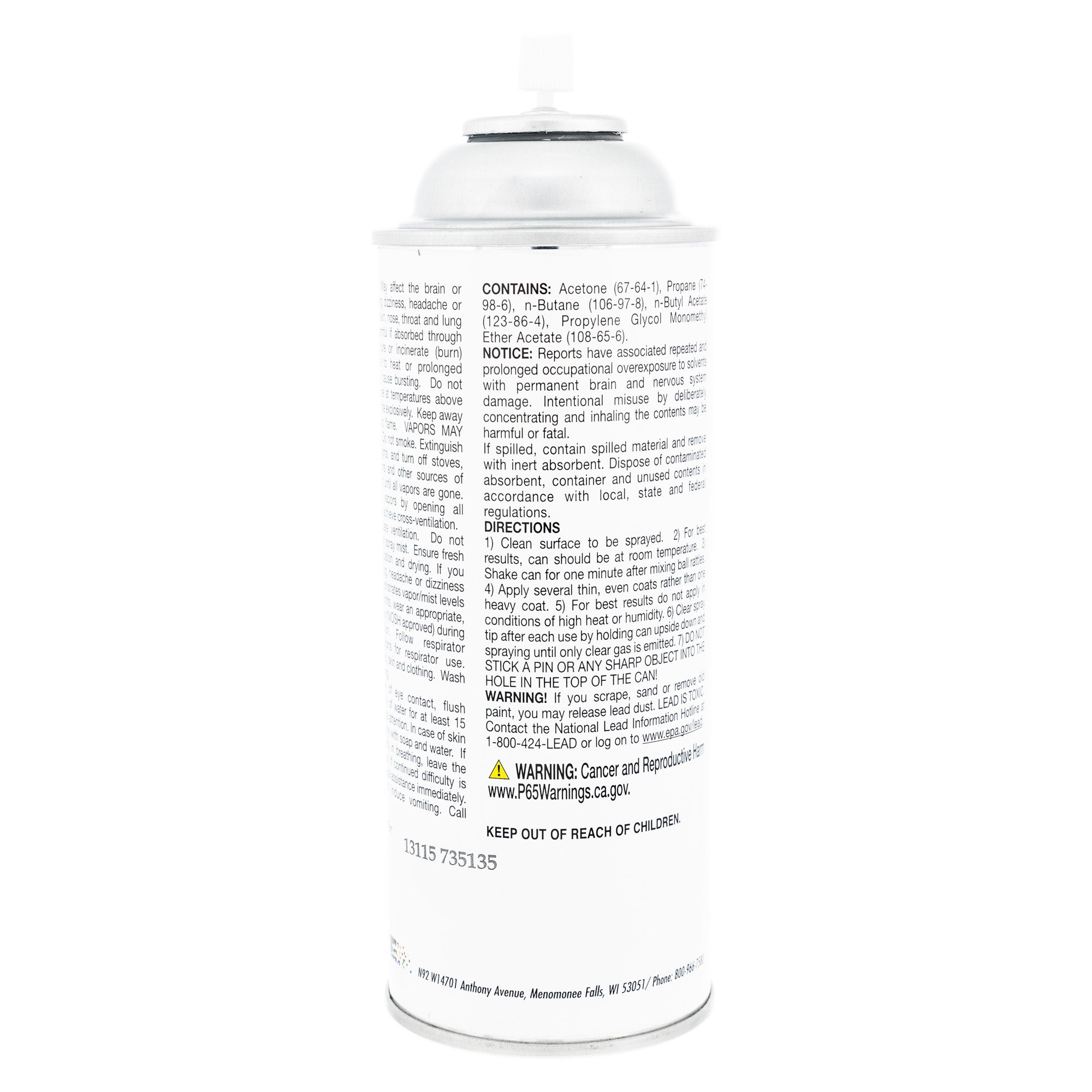 Billy Goat 800297-07 Green Paint Spray Can 4.5 Oz