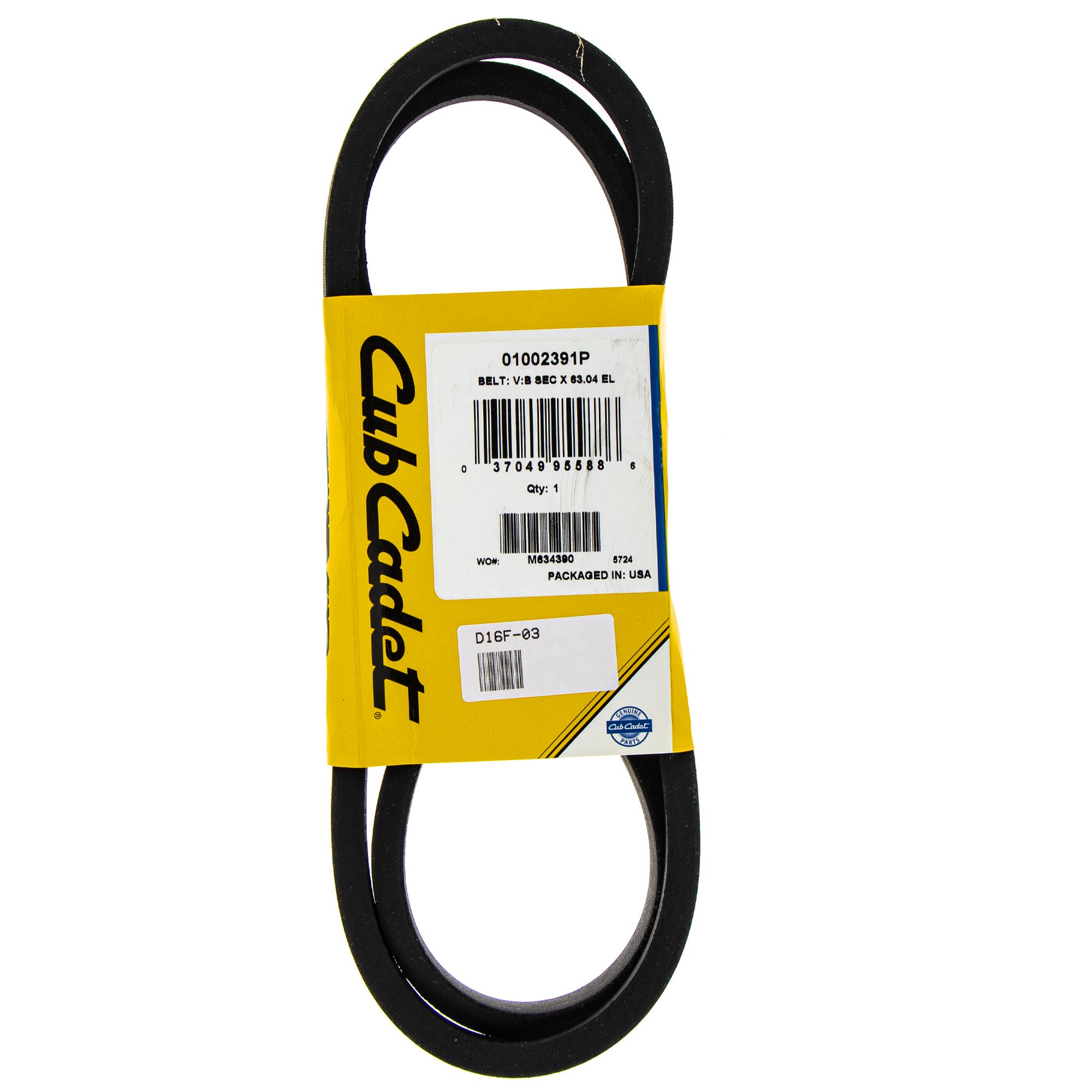 CUB CADET 01002391P Drive Belt