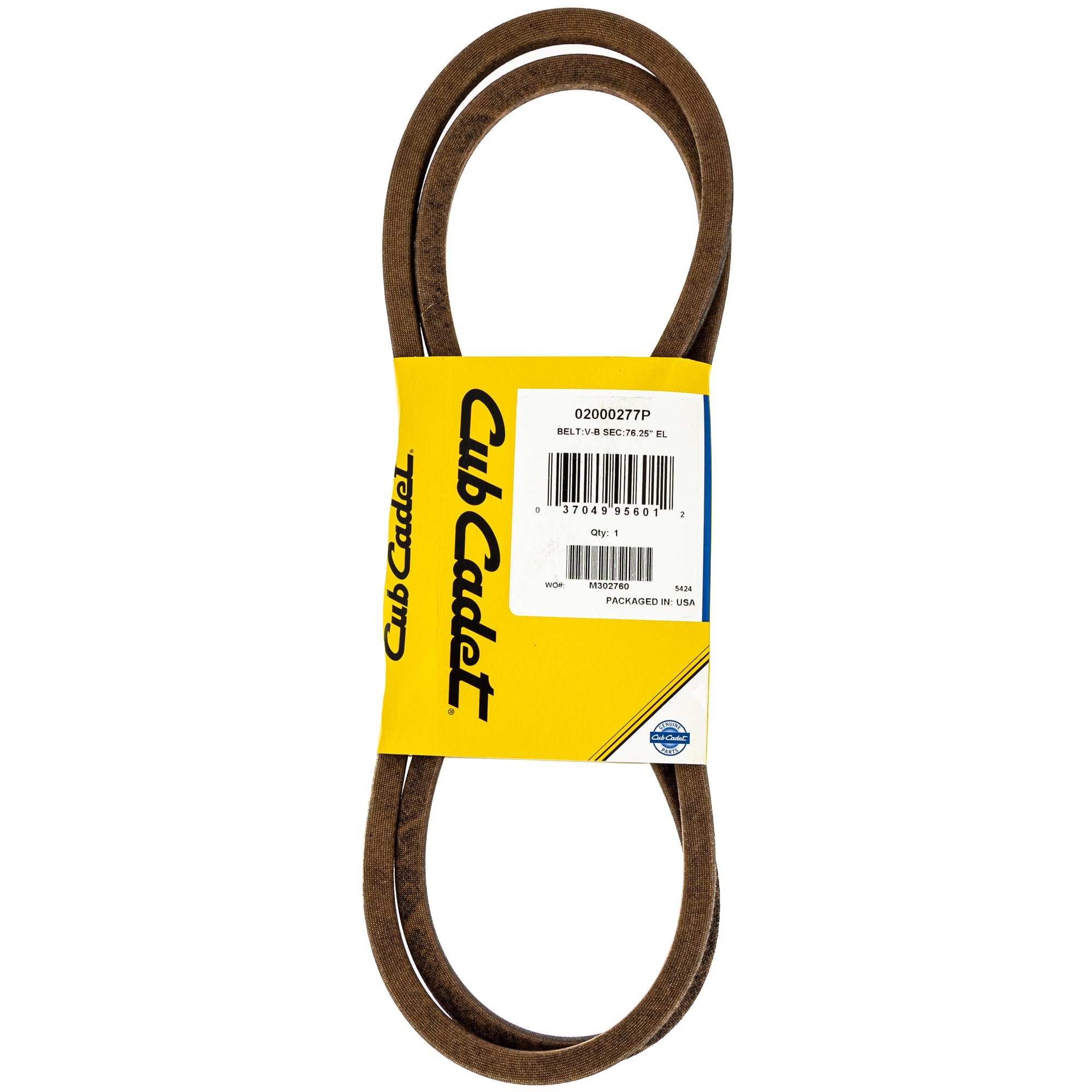 CUB CADET 02000277P Deck Belt