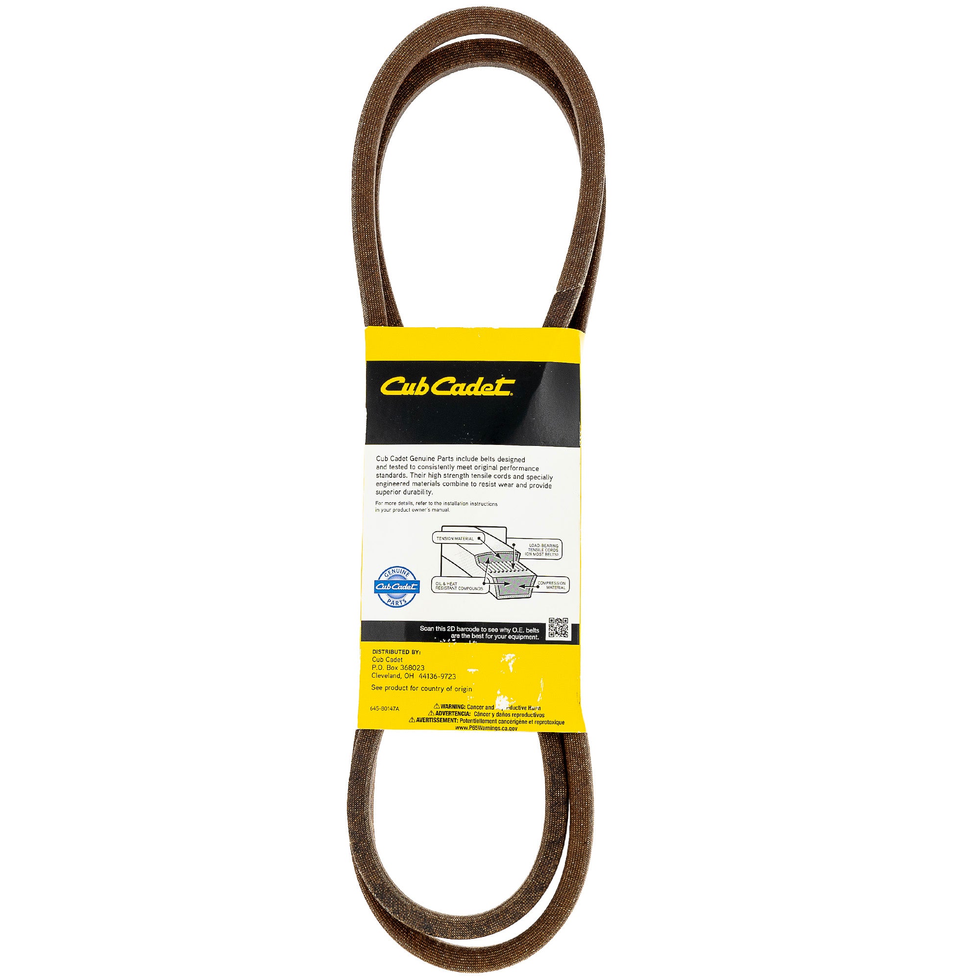 CUB CADET 02001116P Trans Belt