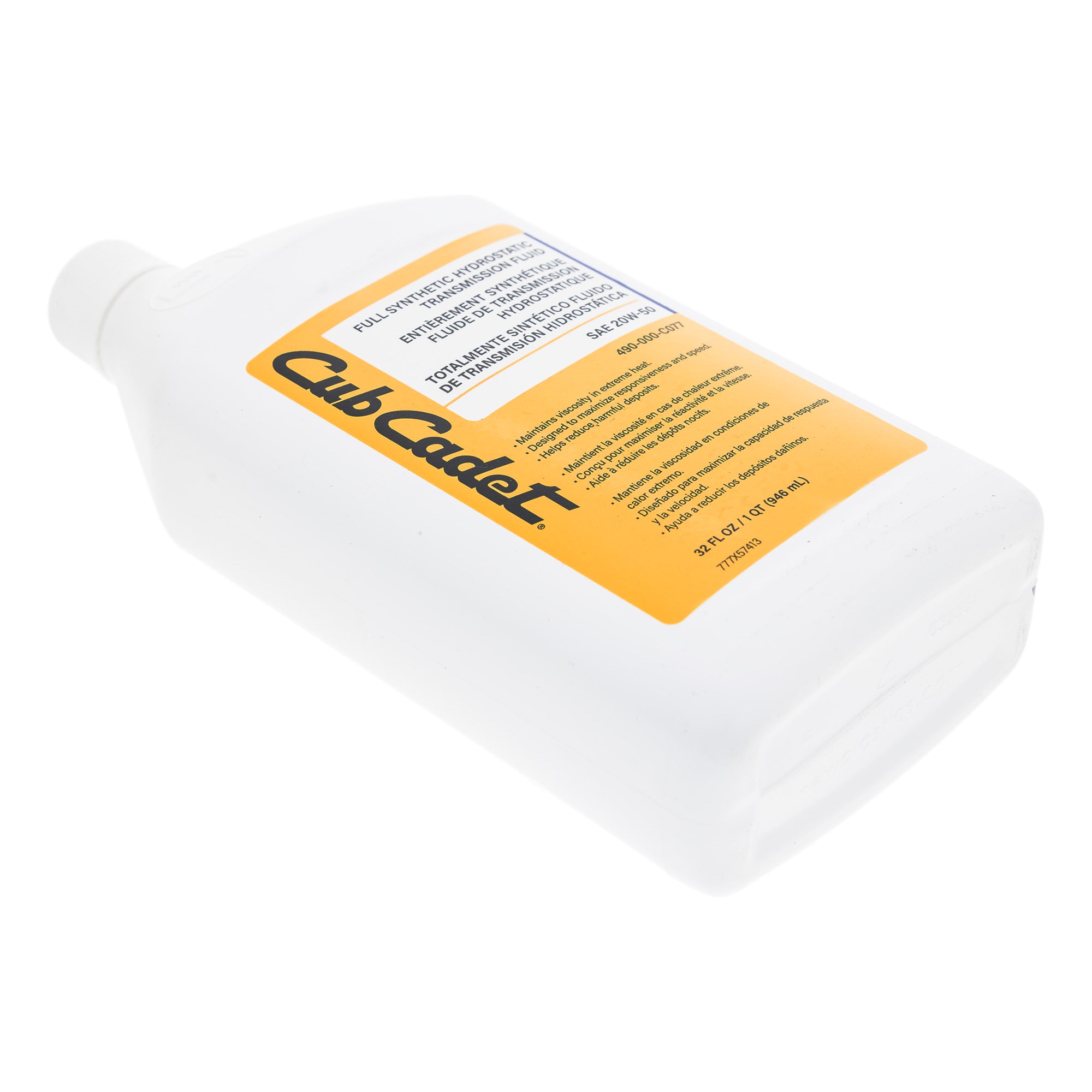 CUB CADET 490-000-C077 20W-50 Full Synthetic Hydrostatic Transmission Fluid 6-PACK