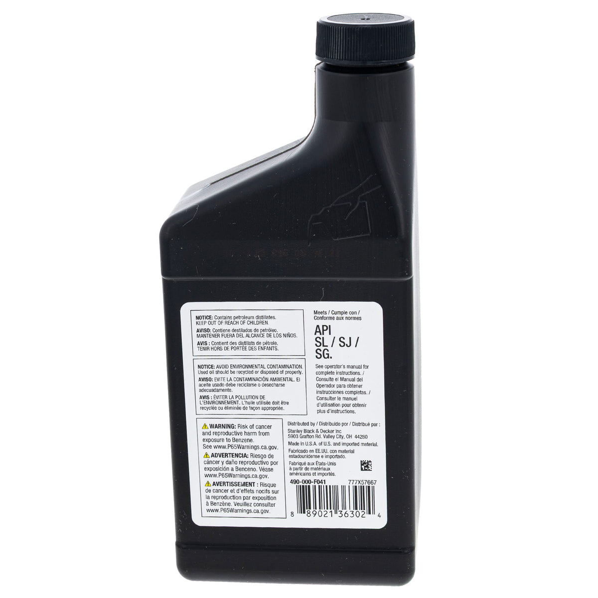 CUB CADET 490-000-F041 SAE 30 Engine Oil 15 oz