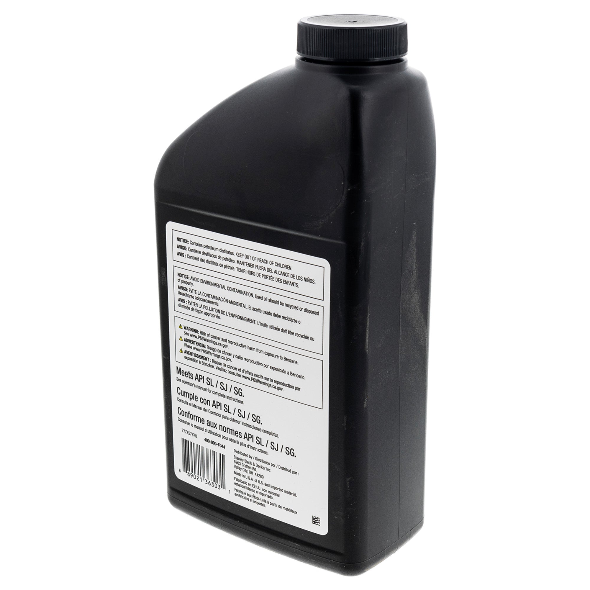 CUB CADET 490-000-F044 SAE 10W-30 Oil 32oz Bottle