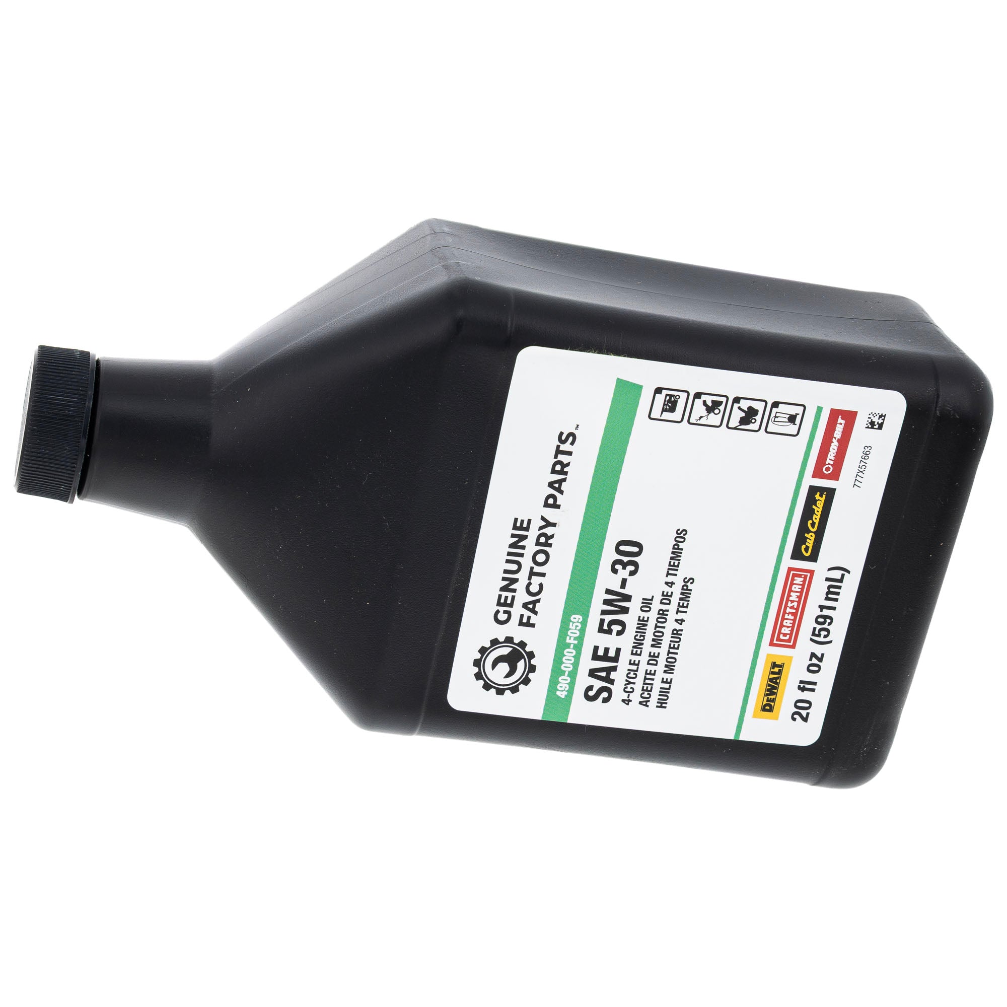 CUB CADET 490-000-F059 SAE 5W-30 Engine Oil 20oz Bottle