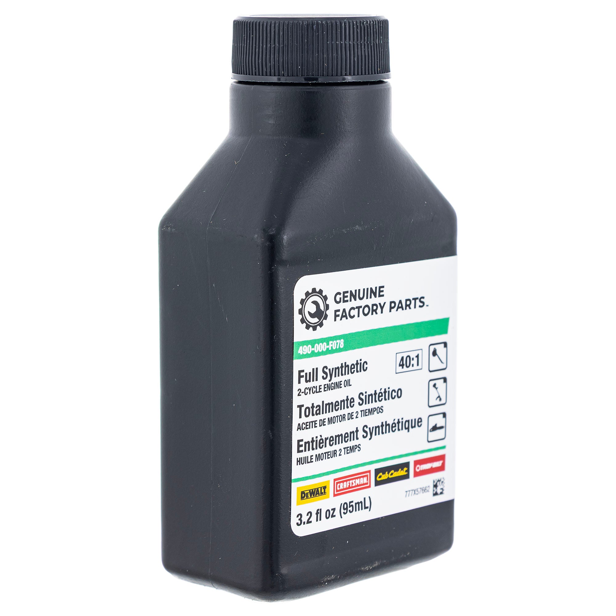 CUB CADET 490-000-F078 40:1 2-Cycle Synthetic Oil 3.2oz