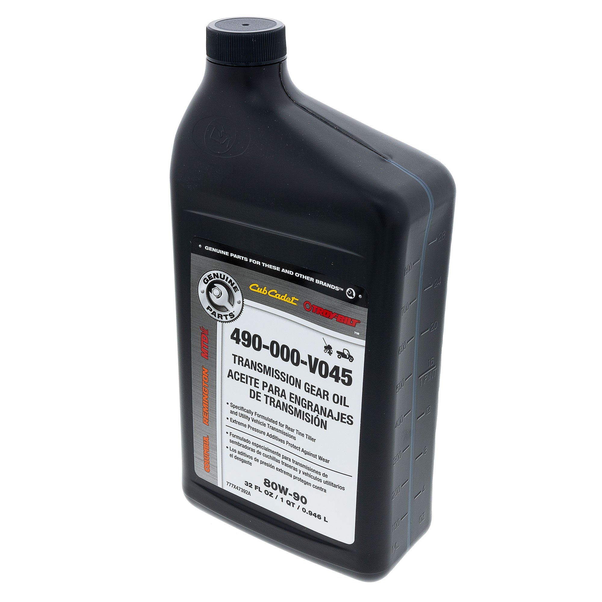 CUB CADET 490-000-V045 Transmission 80W-90 Gear Oil