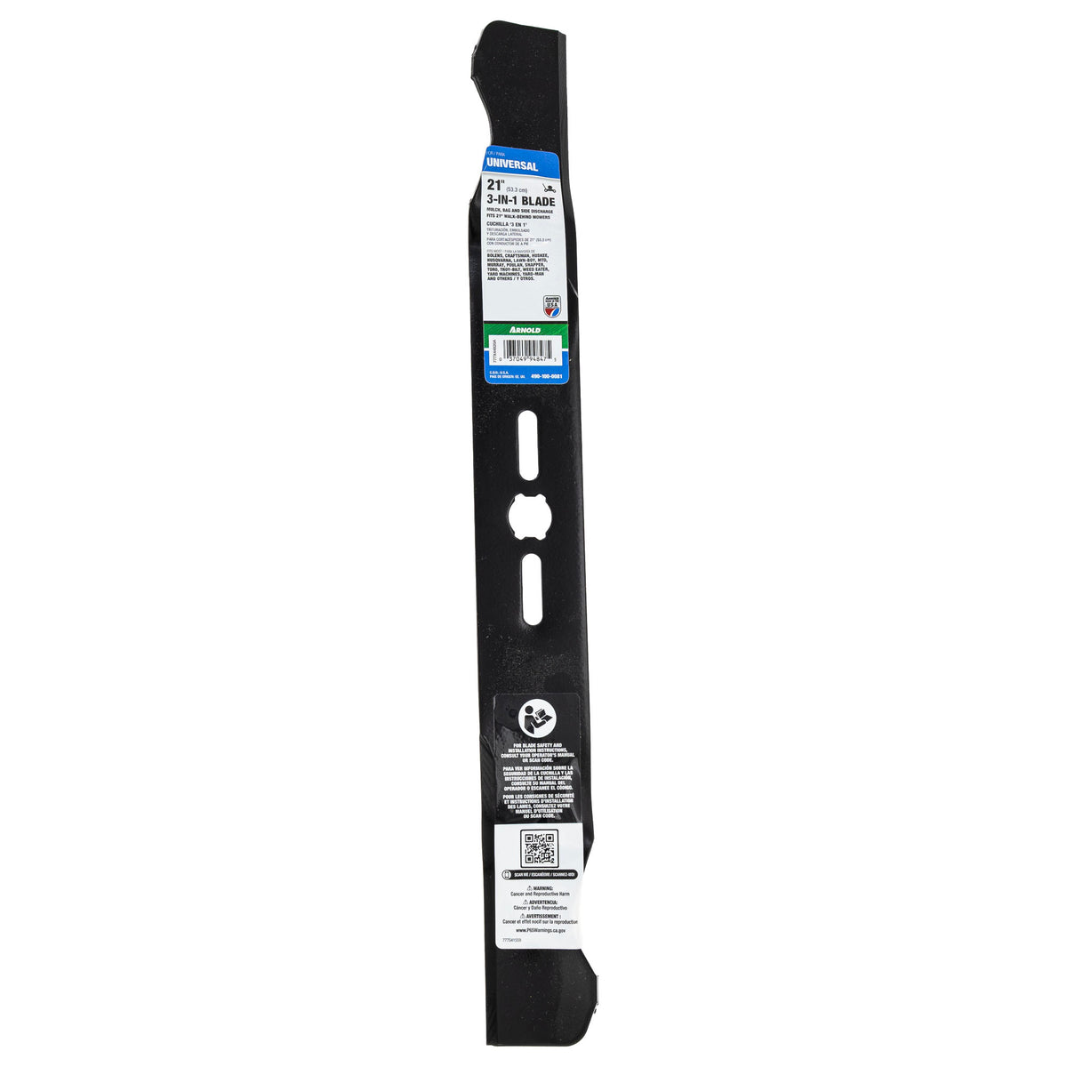 Arnold 490-100-0081 21" Blade Universal