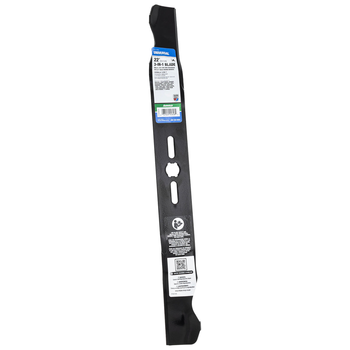 Arnold 490-100-0082 22" Blade Universal