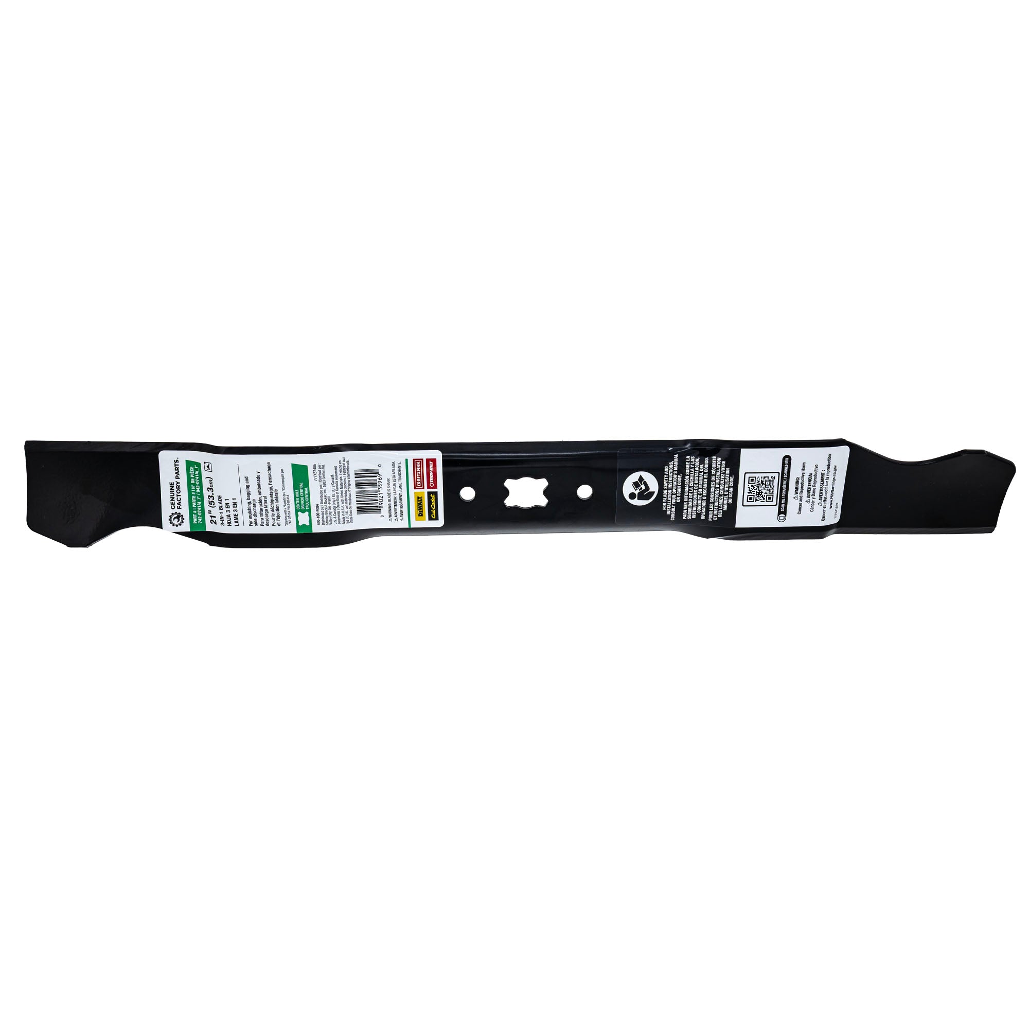 CUB CADET 490-100-F084 21" Mulching Blade Bow Tie Center