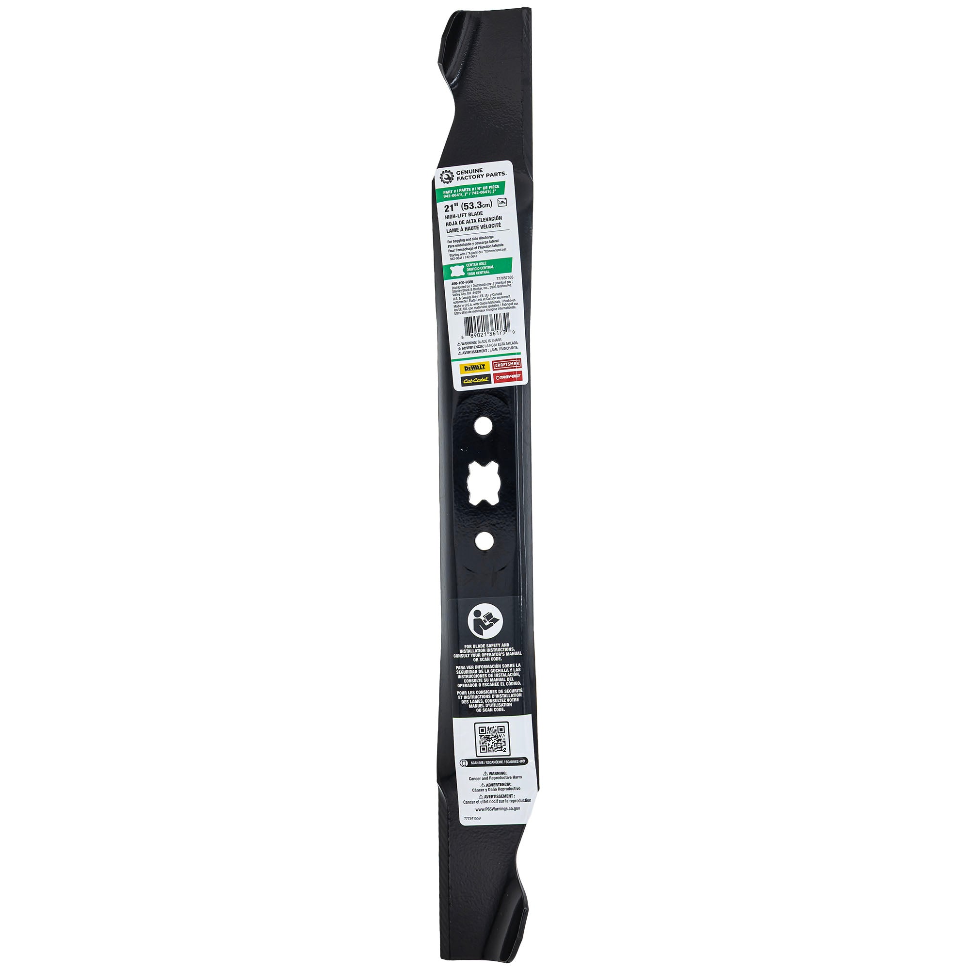 CUB CADET 490-100-F086 Blade