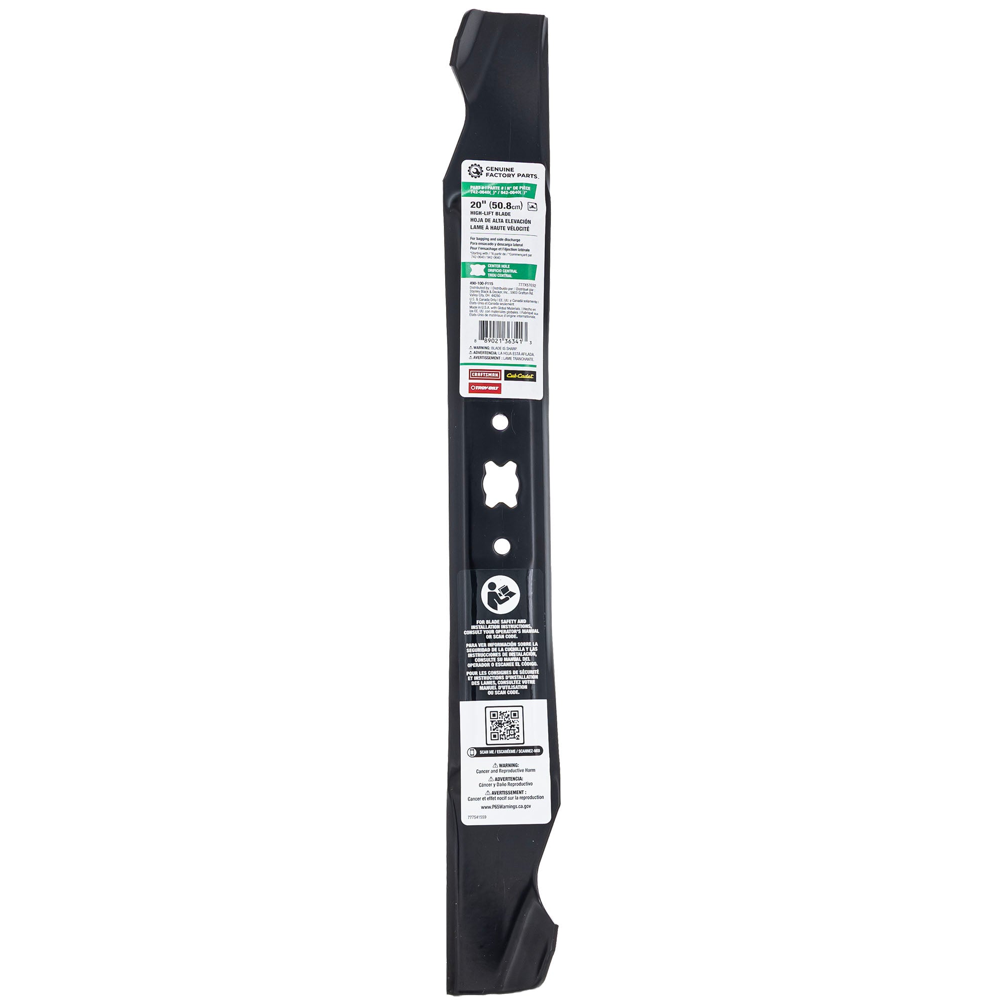 MTD 490-100-F115 Blade