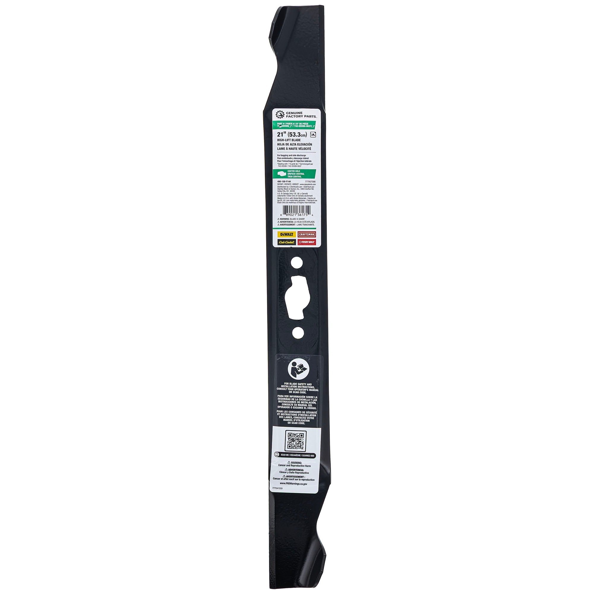 CUB CADET 490-100-F144 Blade