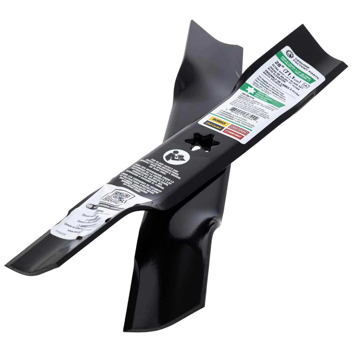 Craftsman 490-100-F145 High Lift Blade Set 6 Point Center