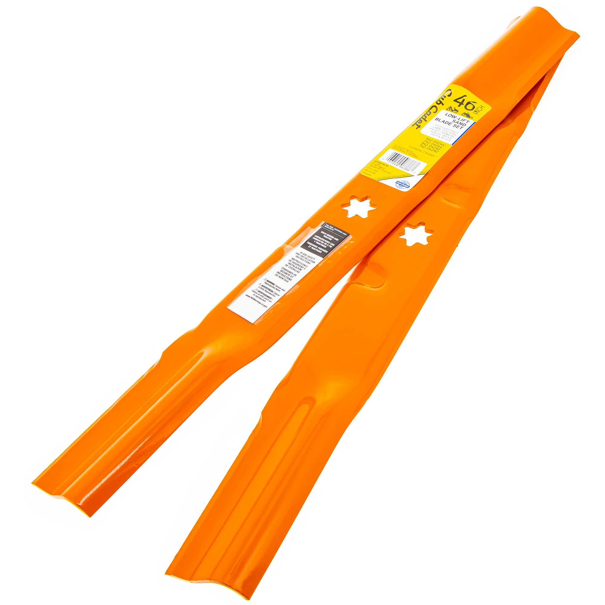 CUB CADET 490-110-C181 Low-Lift Sand Blade Set 46" Deck