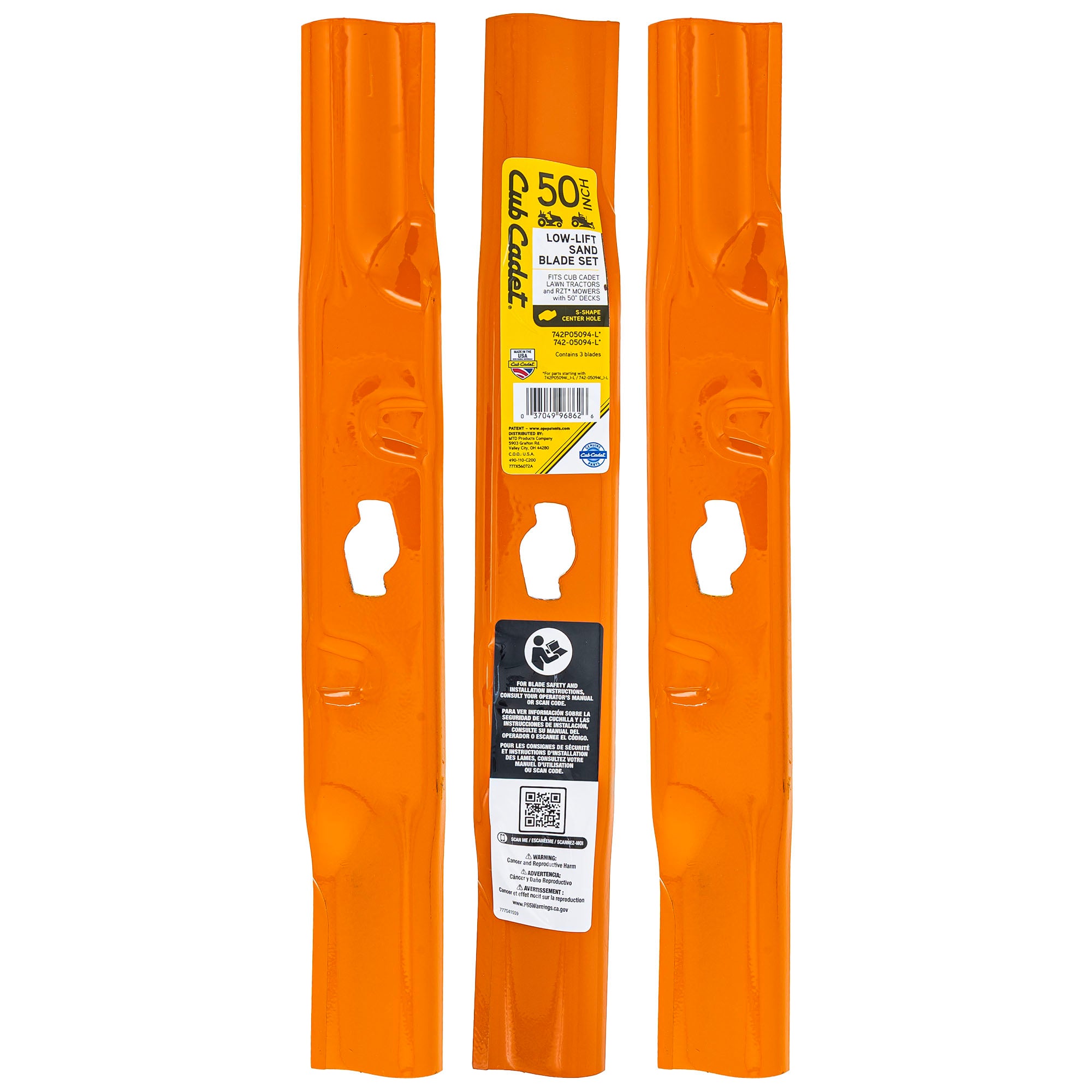 CUB CADET 490-110-C200 Blade Set