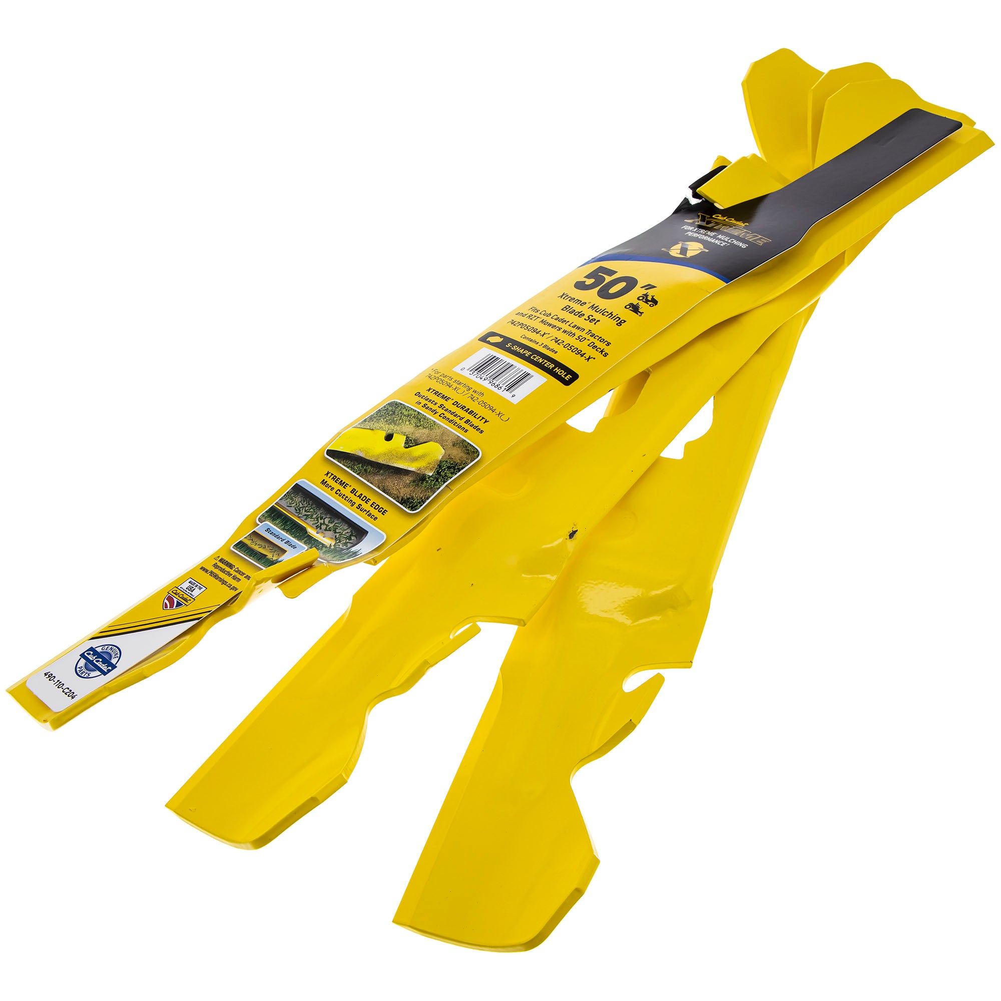 CUB CADET 490-110-C204 Xtreme Blade Set 50" Deck