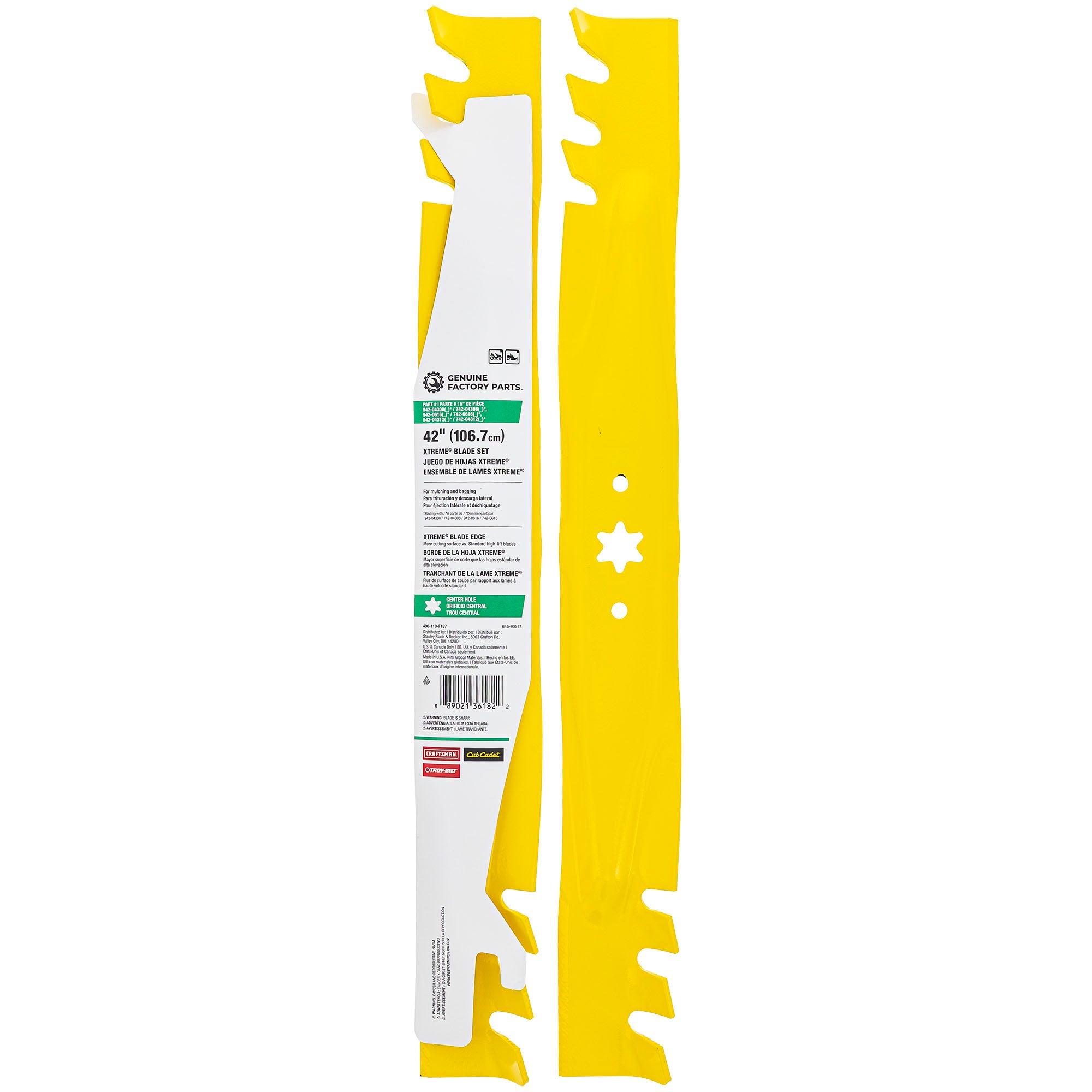 CUB CADET 490-110-F137 Blade