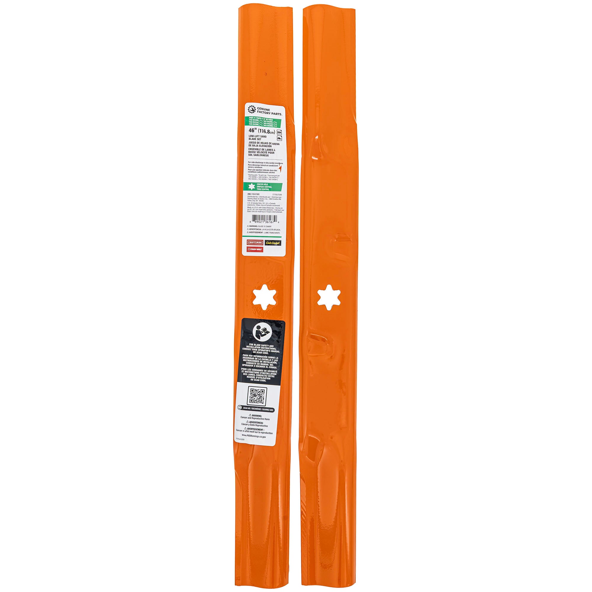 CUB CADET 490-110-F181 Blade