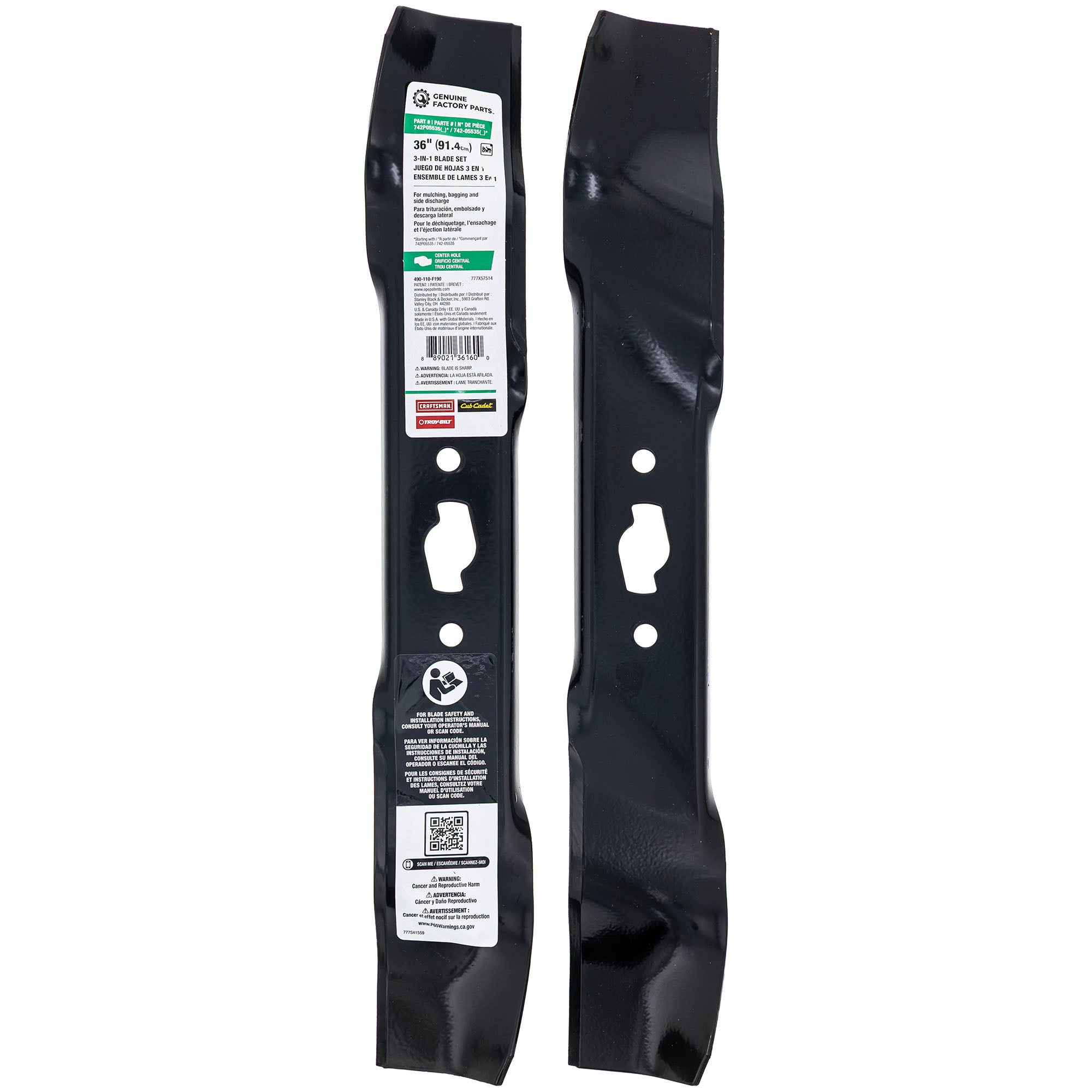 CUB CADET 490-110-F190 Blade