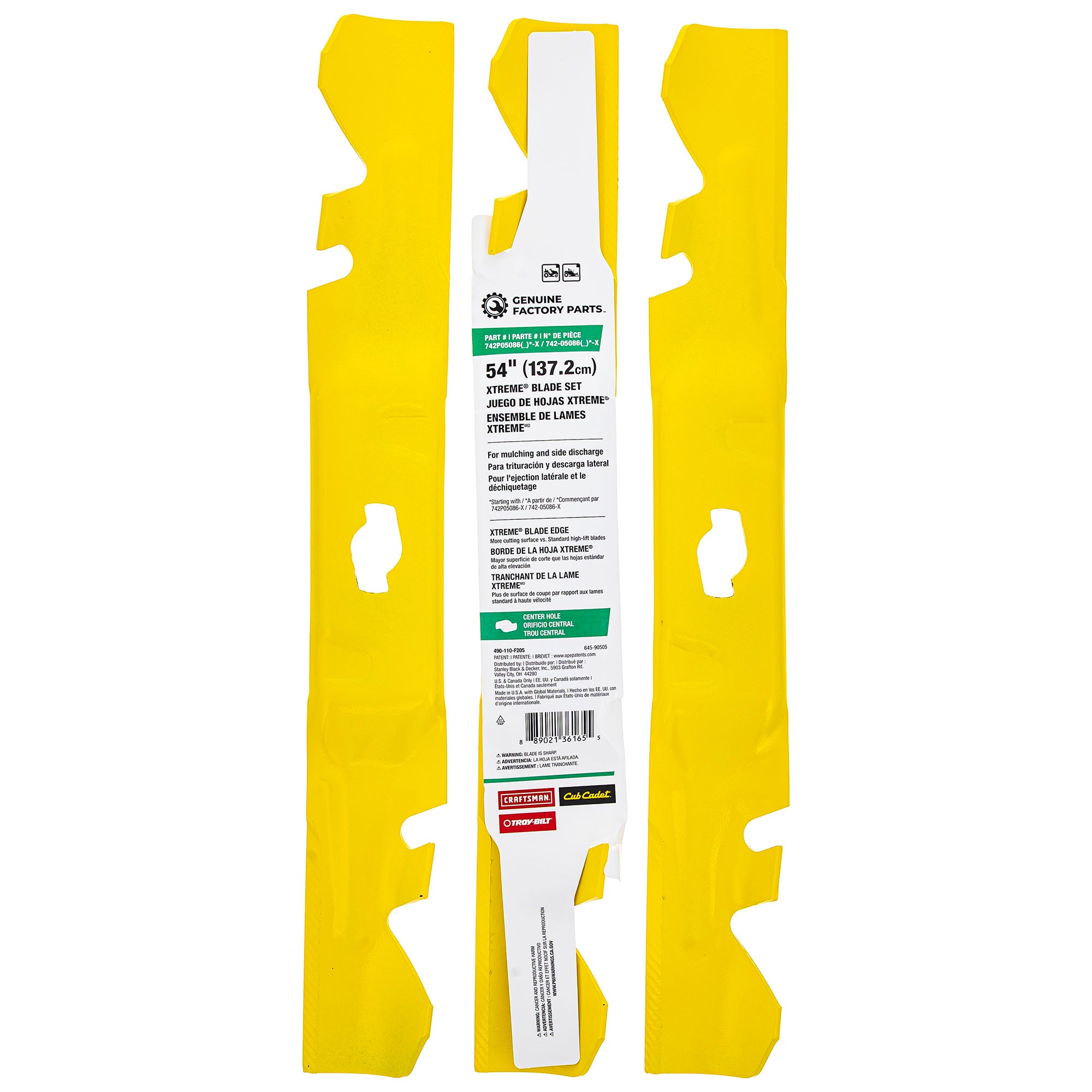 CUB CADET 490-110-F205 Blade