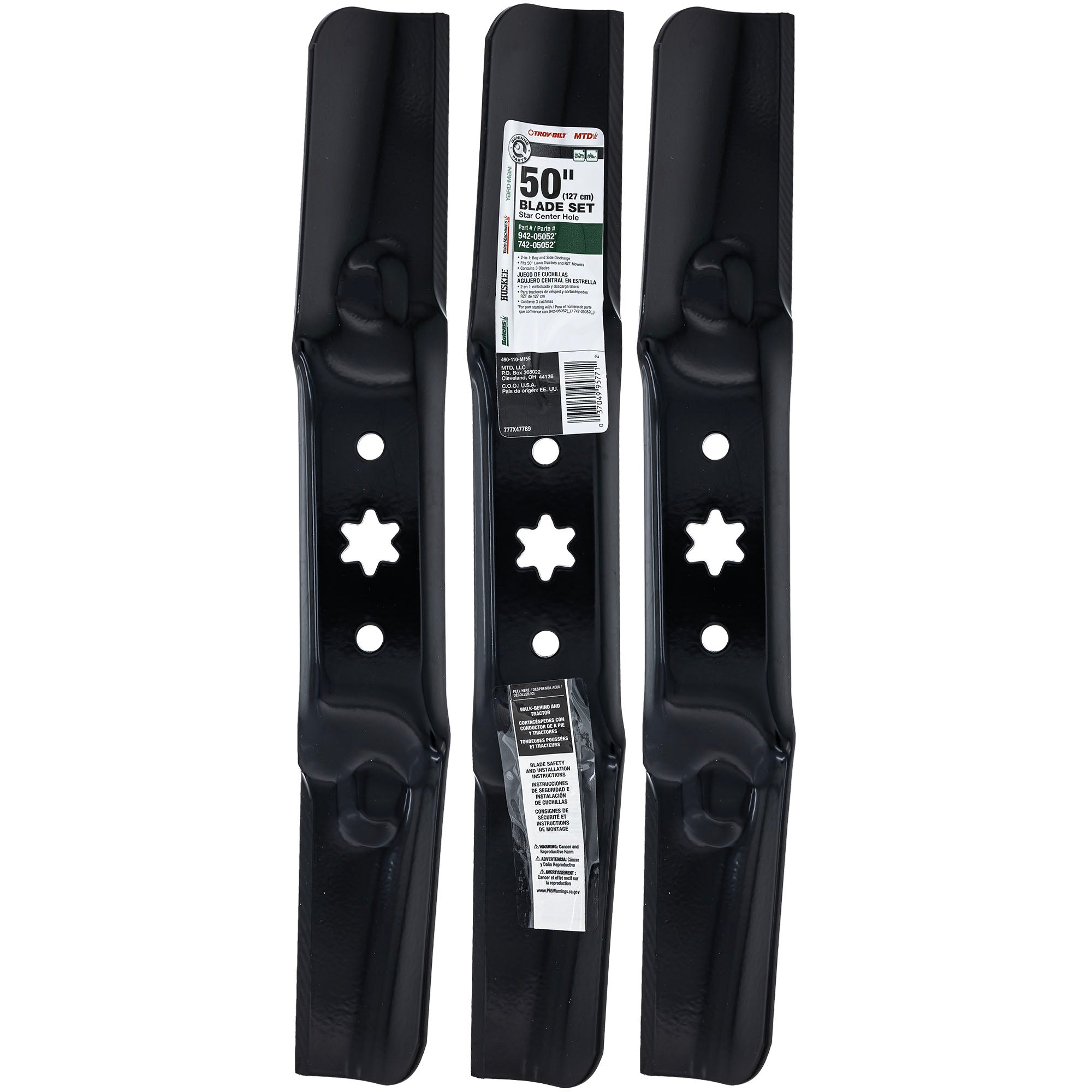 Troy-Bilt 490-110-M155 Blade Set