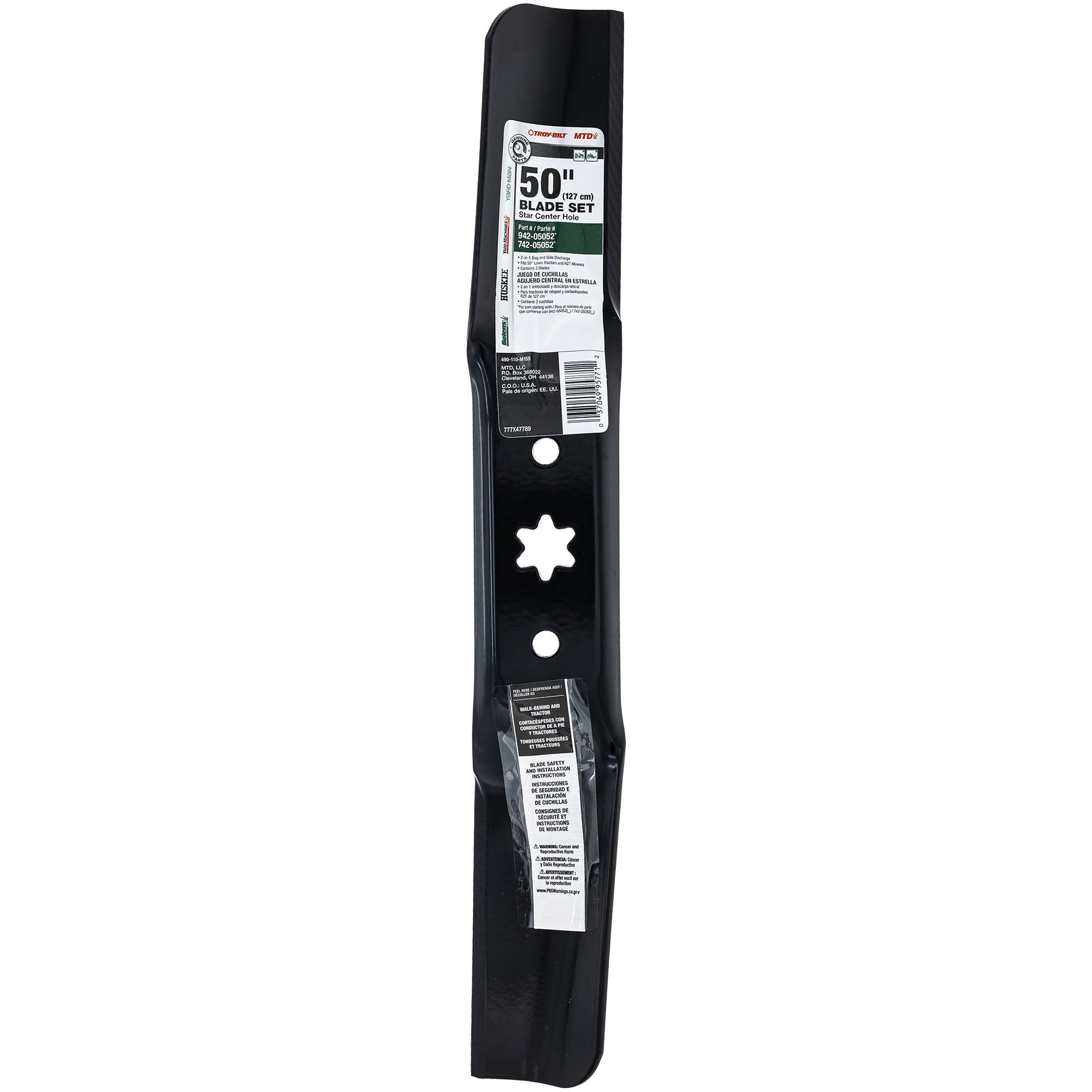 MTD 490-110-M155 Blade Set