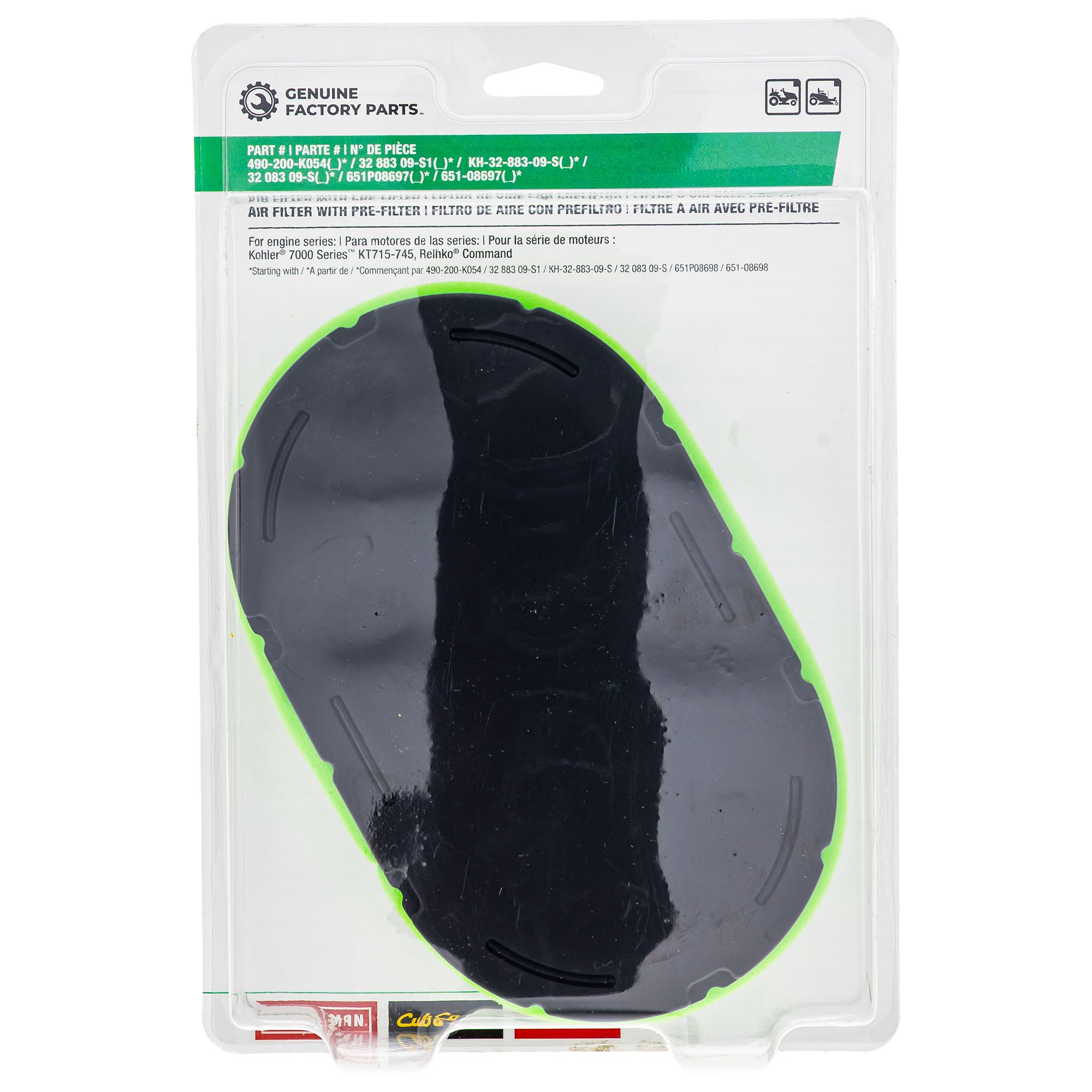 CUB CADET 490-200-F054 Air Filter