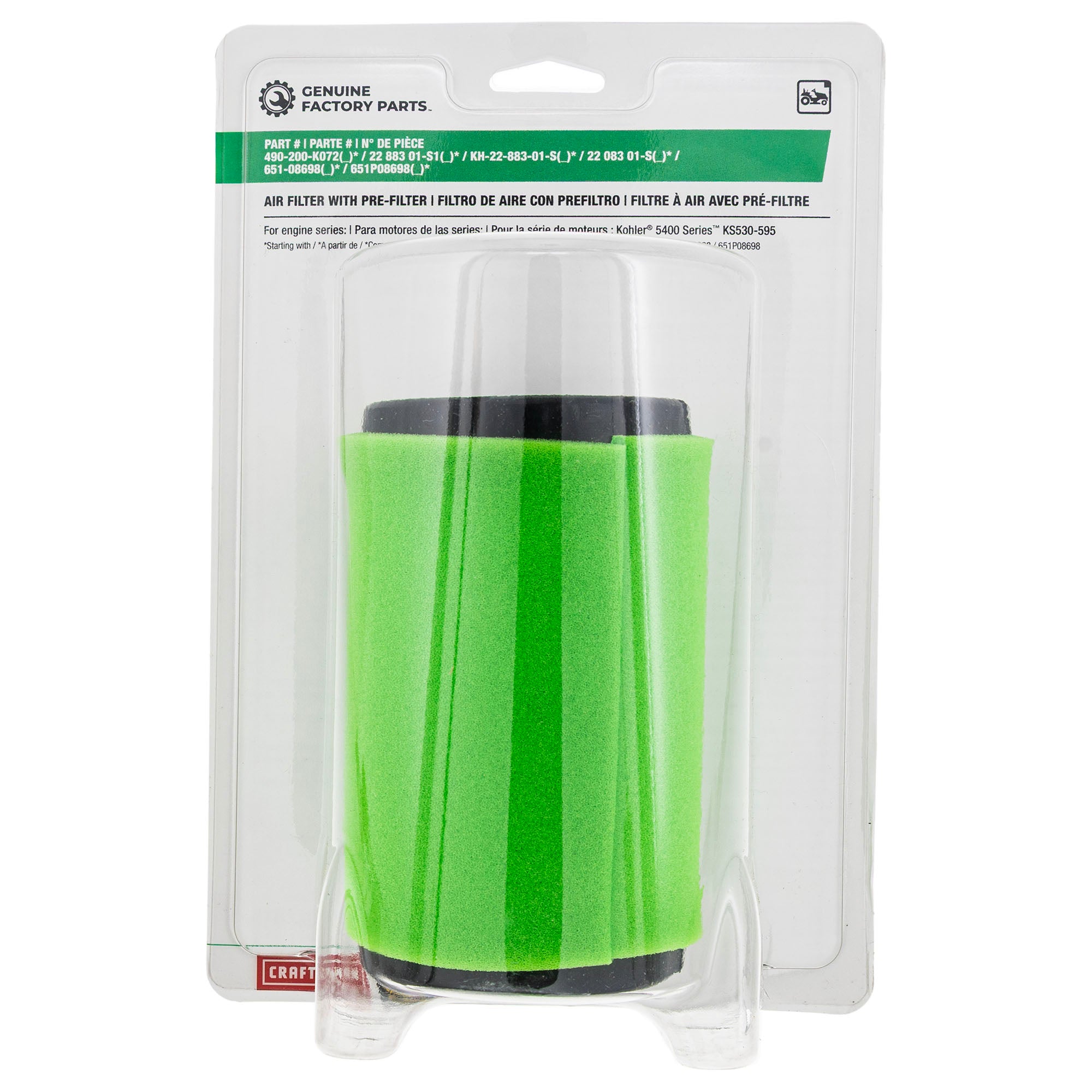 MTD 490-200-F076 Air Filter