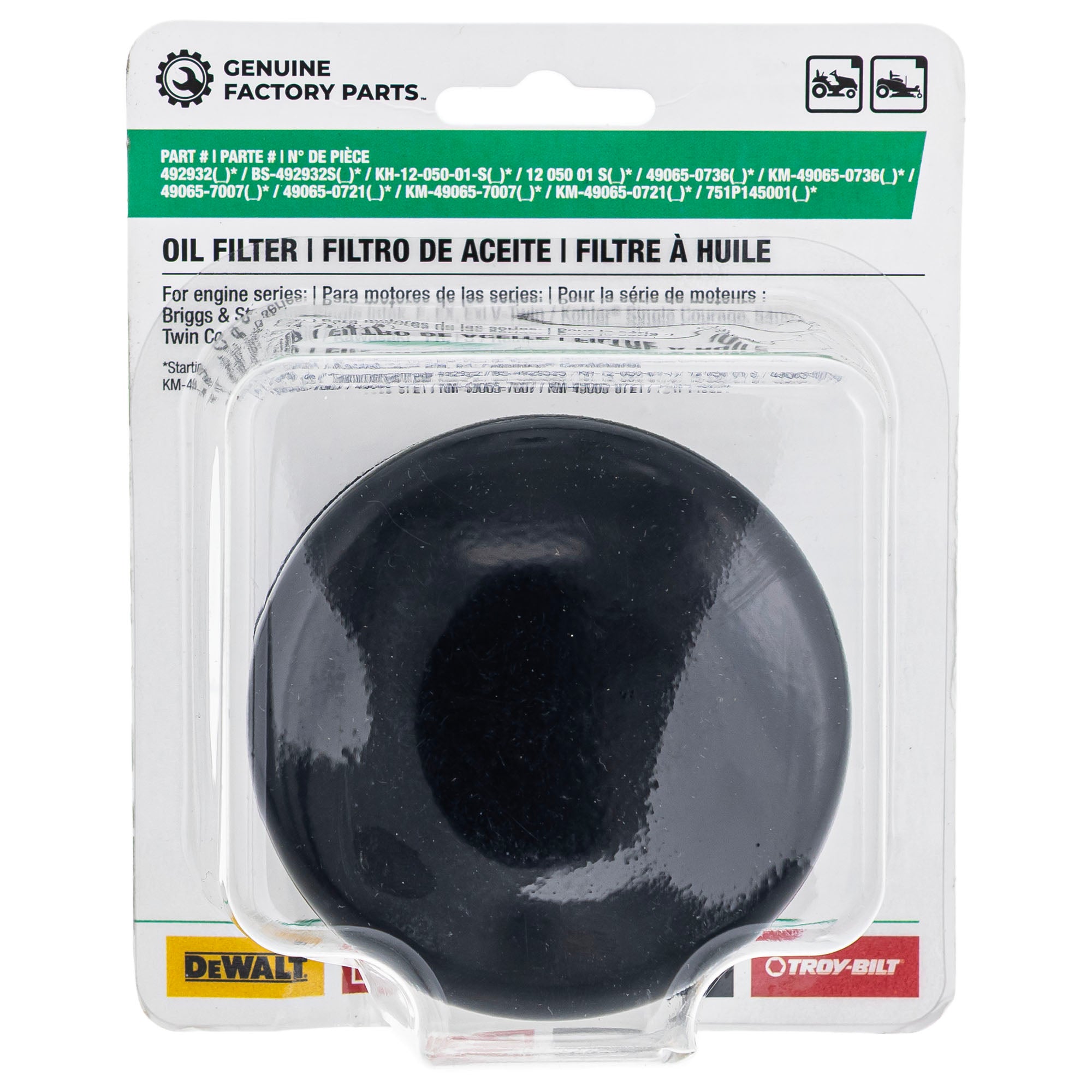 MTD 490-201-F009 Oil Filter