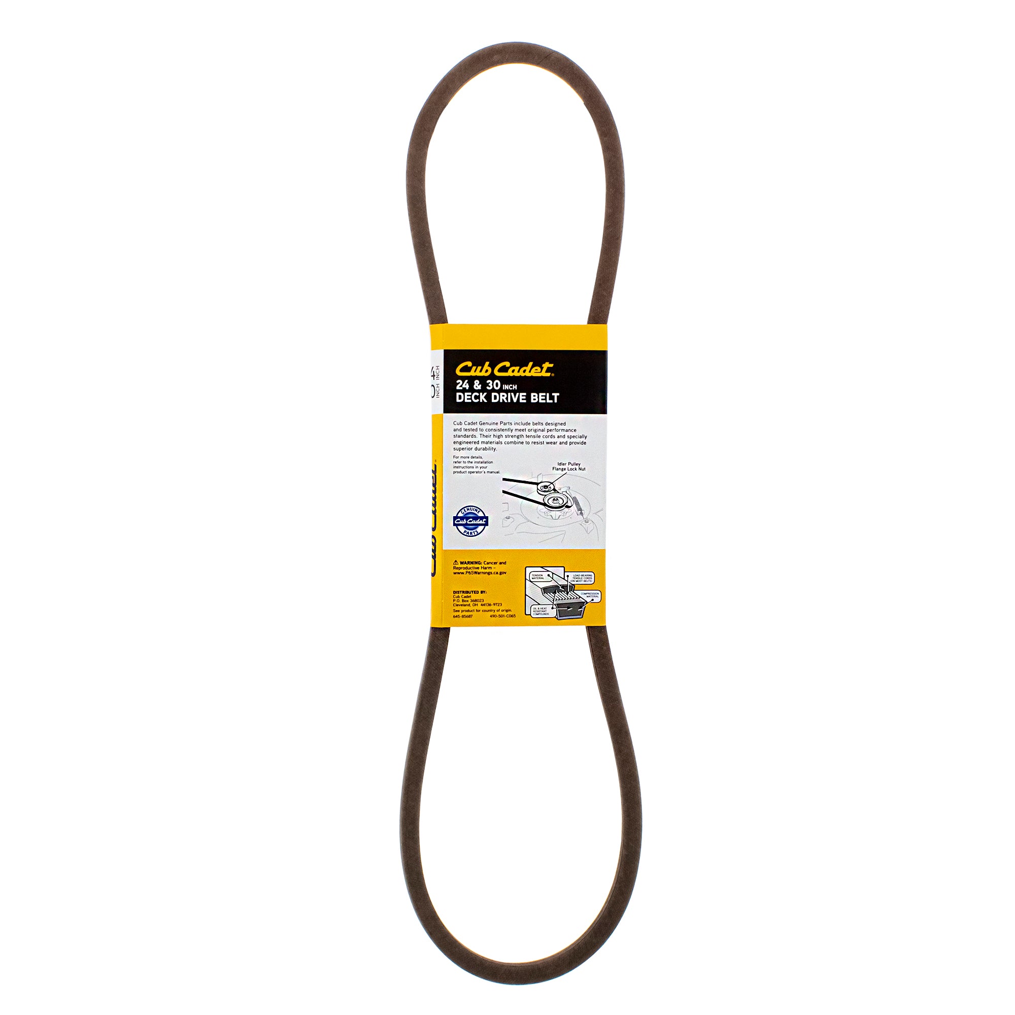 CUB CADET 490-501-C065 Drive Belt 24" 30" Deck
