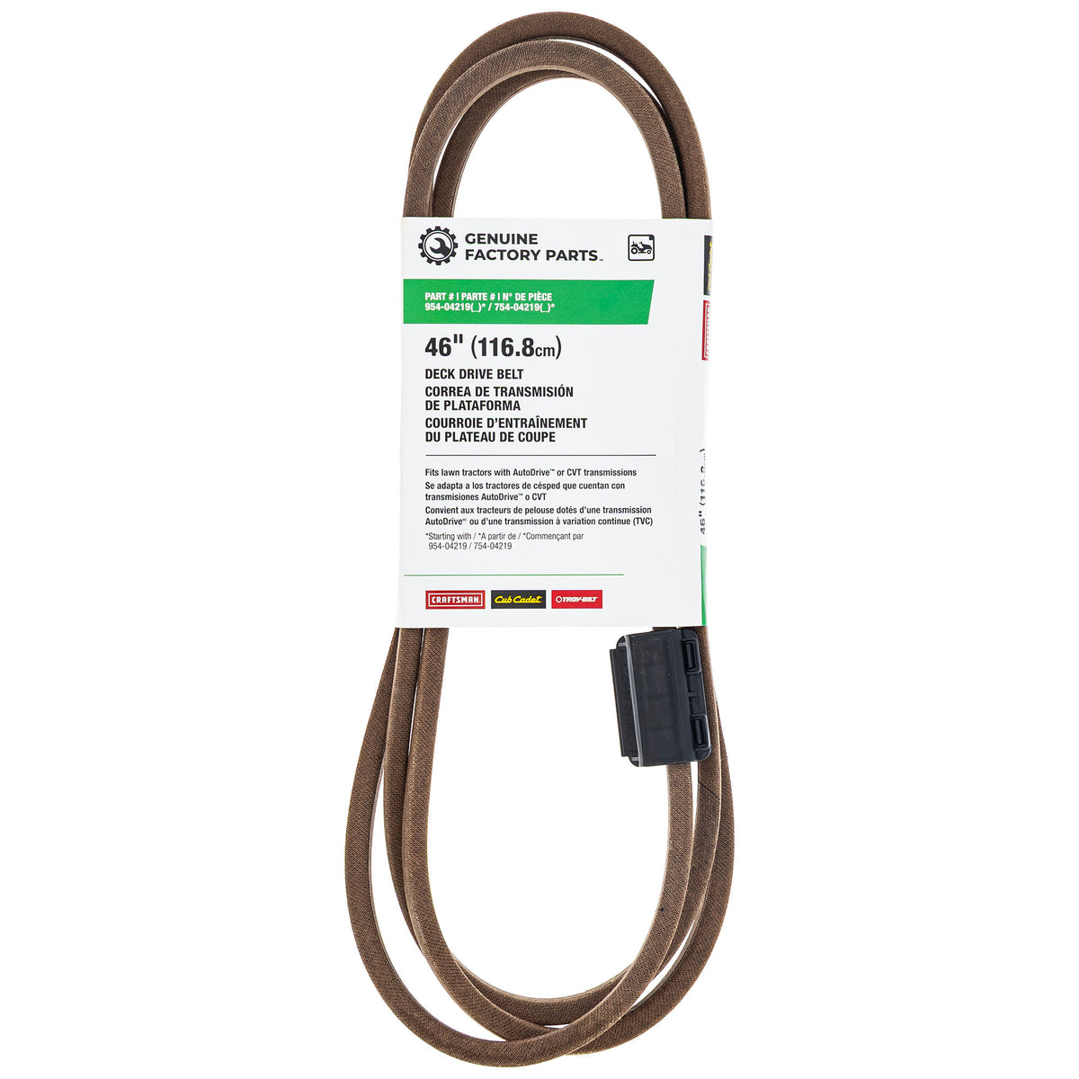 CUB CADET 490-501-F009 Drive Belt