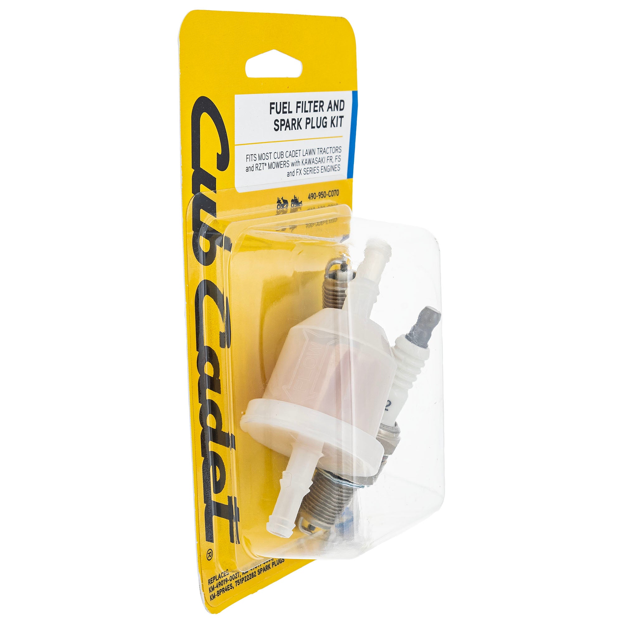 CUB CADET 490-950-C070 Fuel Filter & Spark Plug Kit