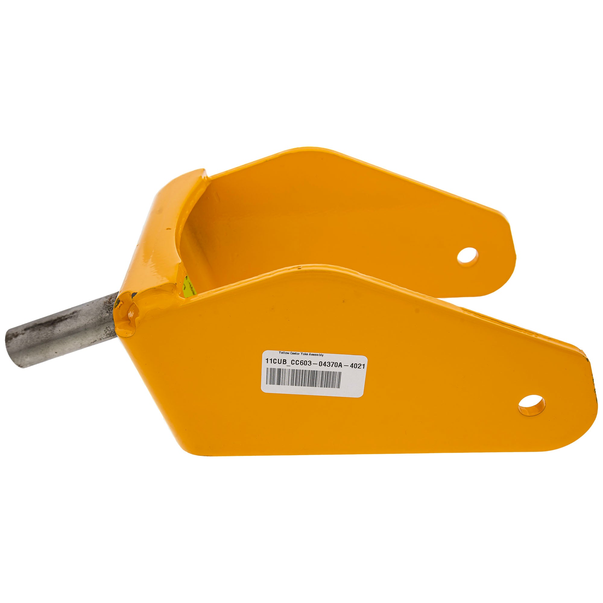 CUB CADET 603-04370A-4021 Yellow Castor Yoke Assembly