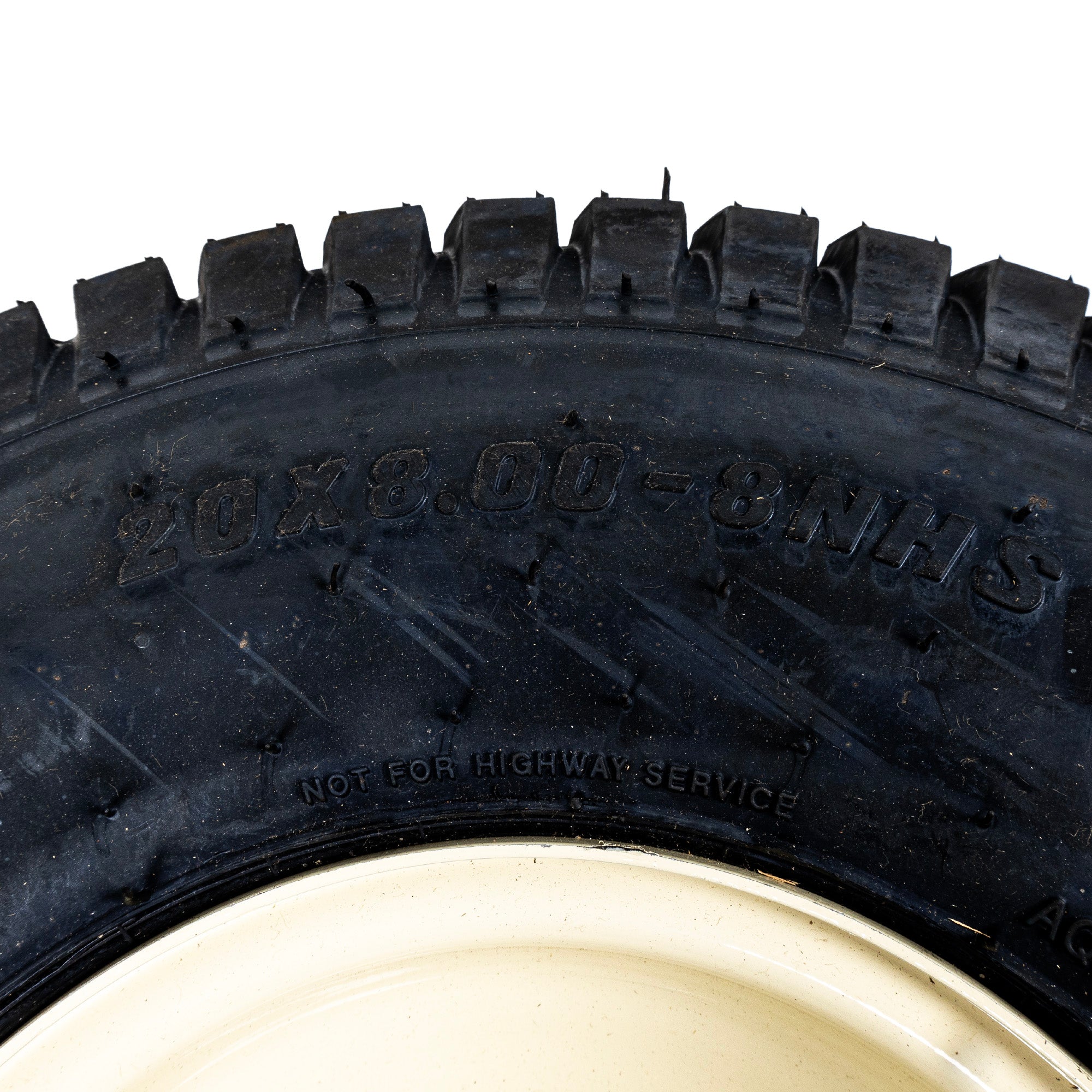 MTD 634-0104-0931 Beige Carlisle Wheel 20x8x8 Assembly