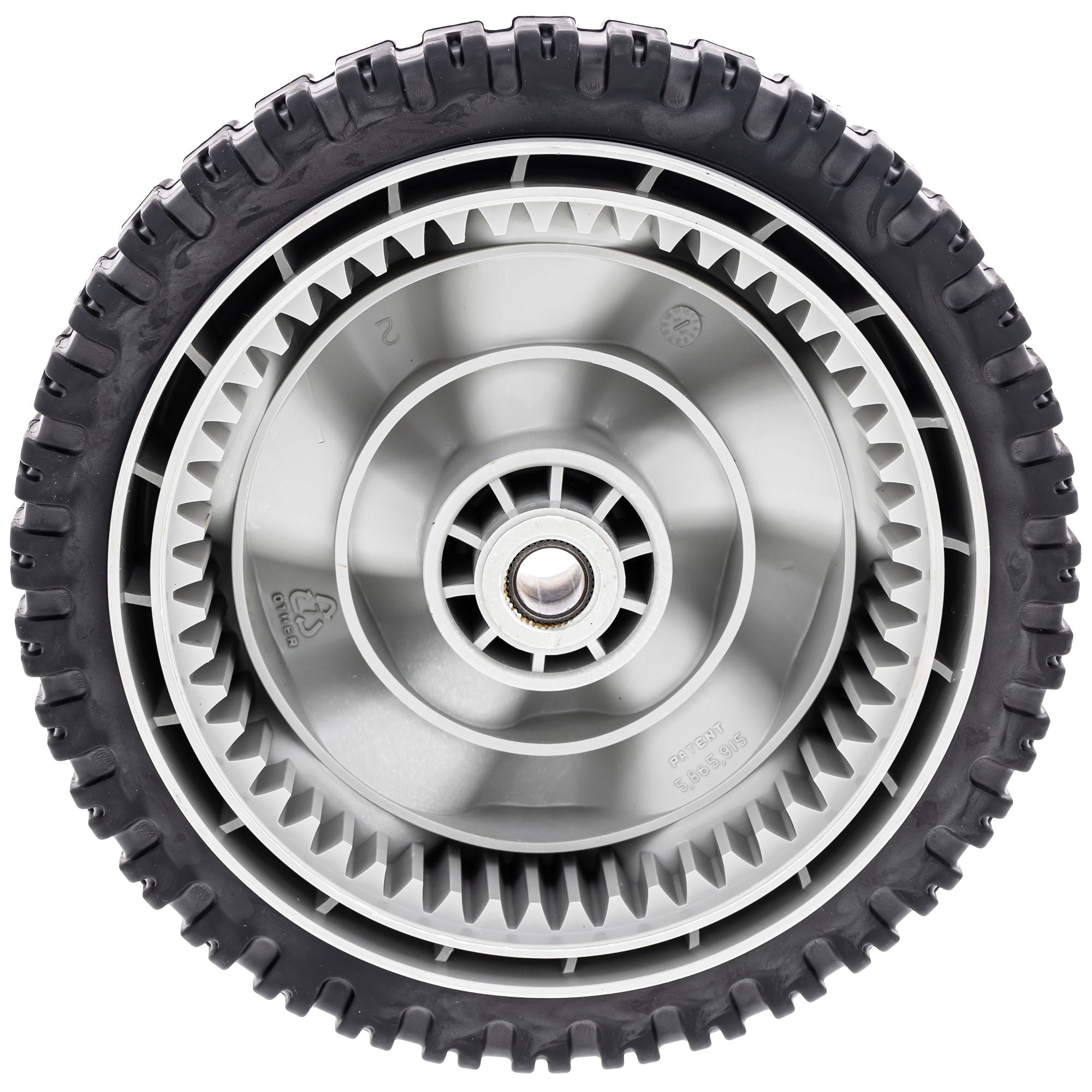 MTD 634-0190A Grey Front Wheel Assembly 8 X 1.8 | Mow The Lawn