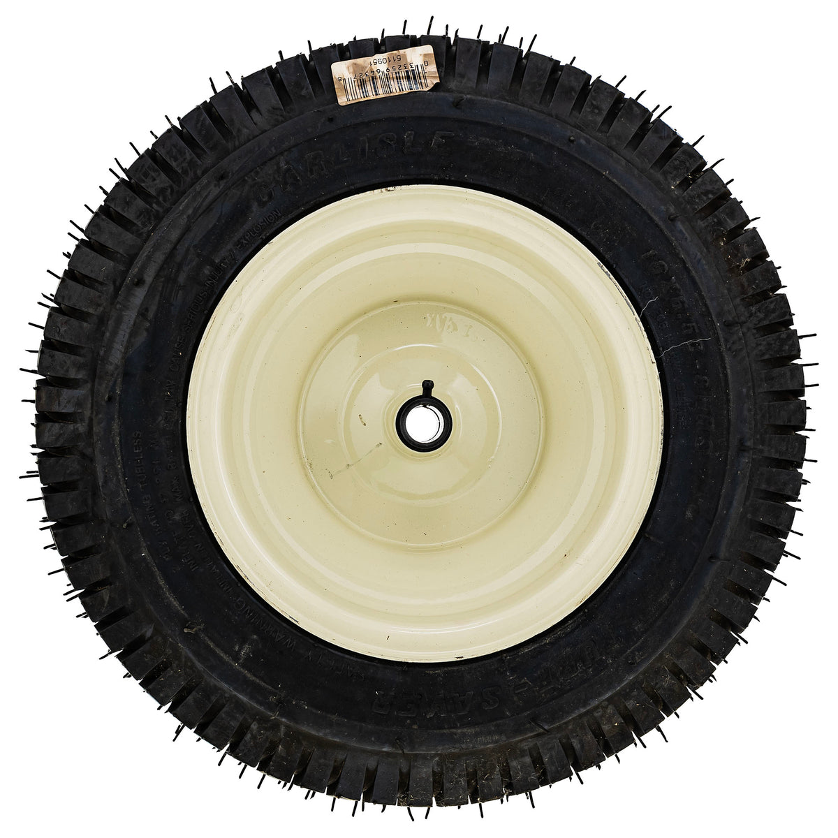 CUB CADET 634-04466-0931 Beige Carlisle Wheel 16x6.5x8 Assembly