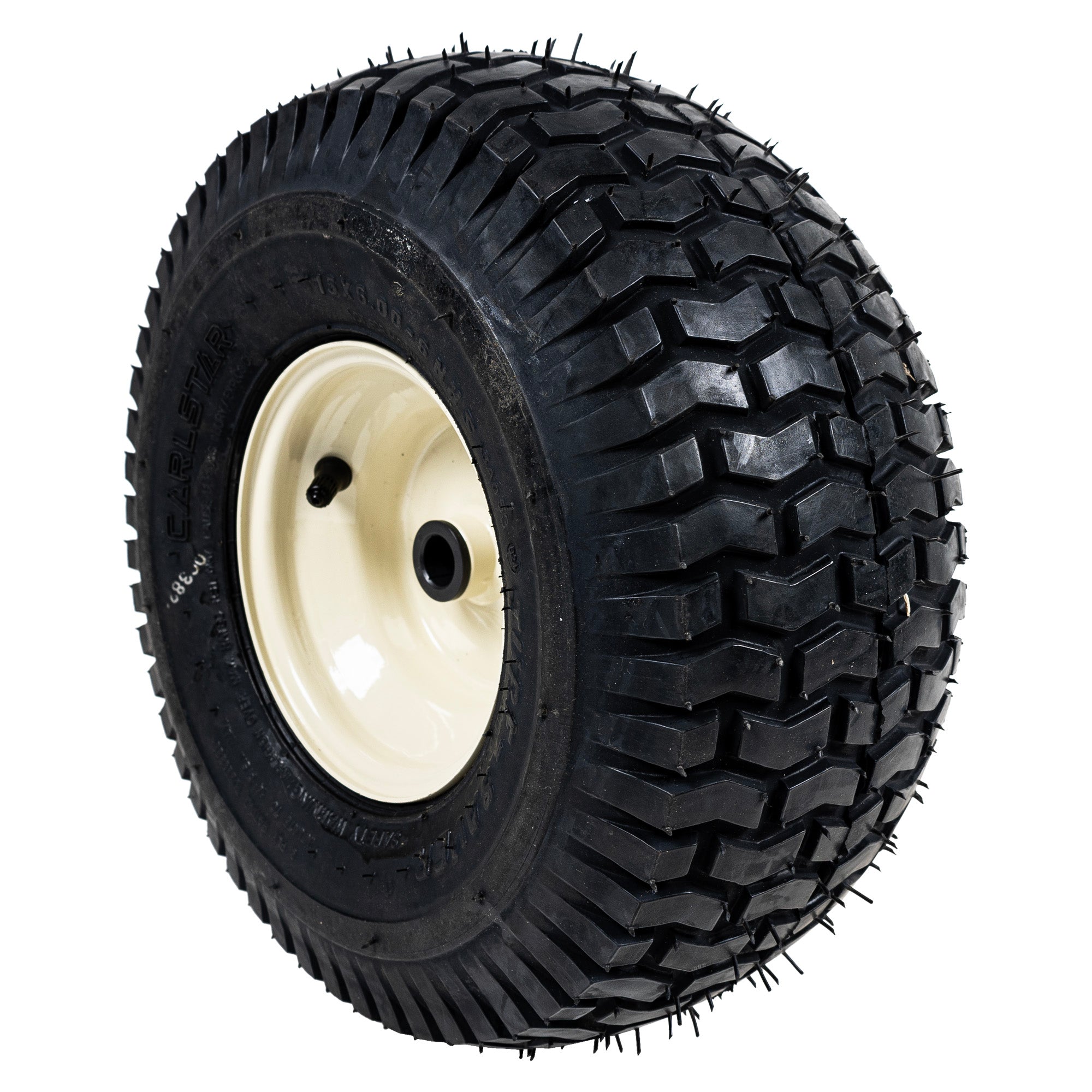 Troy-Bilt 634-05067-0931 Beige Complete Wheel Assembly Carlisle