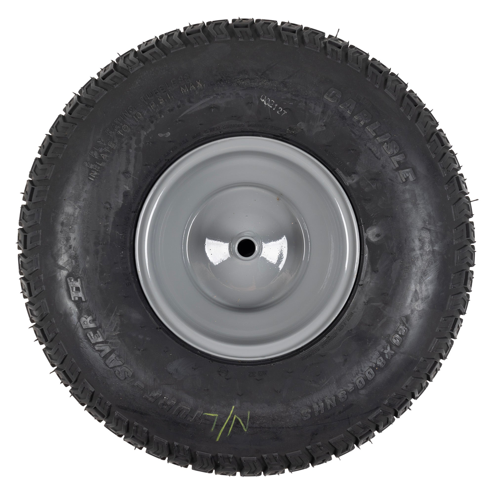 CUB CADET 634Z04324-5103 Wheel Assembly 20X8X8 SBD Gray