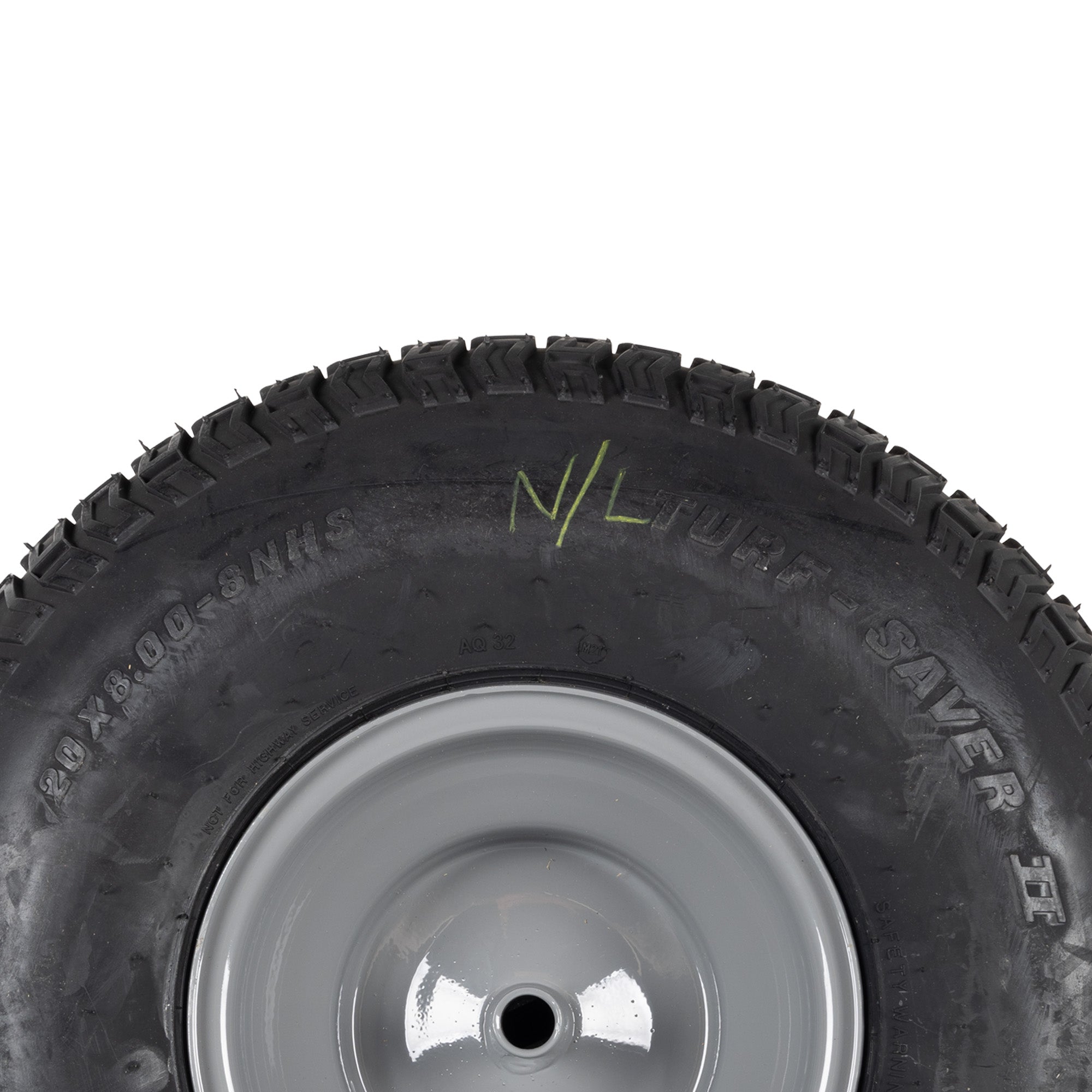 CUB CADET 634Z04324-5103 Wheel Assembly 20X8X8 SBD Gray