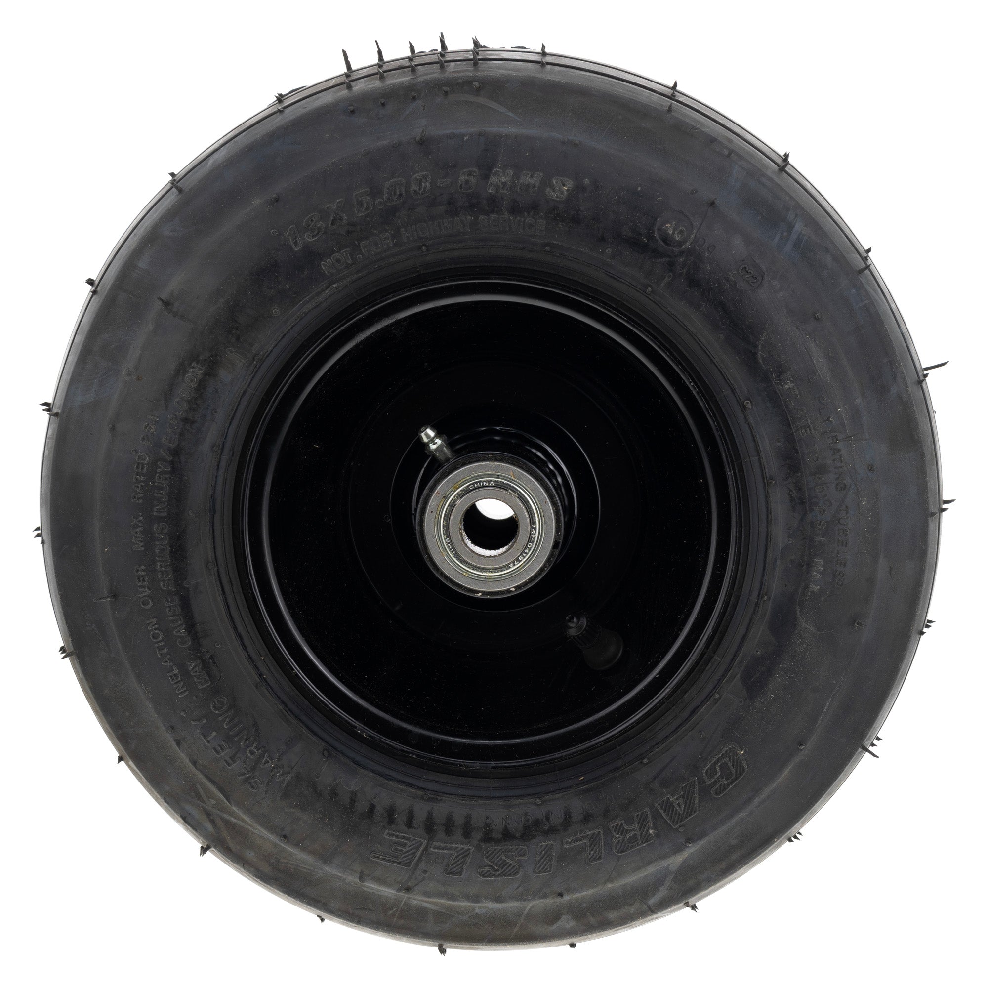 CUB CADET 634Z04629-0637 Black 13x5-6 Wheel Assembly