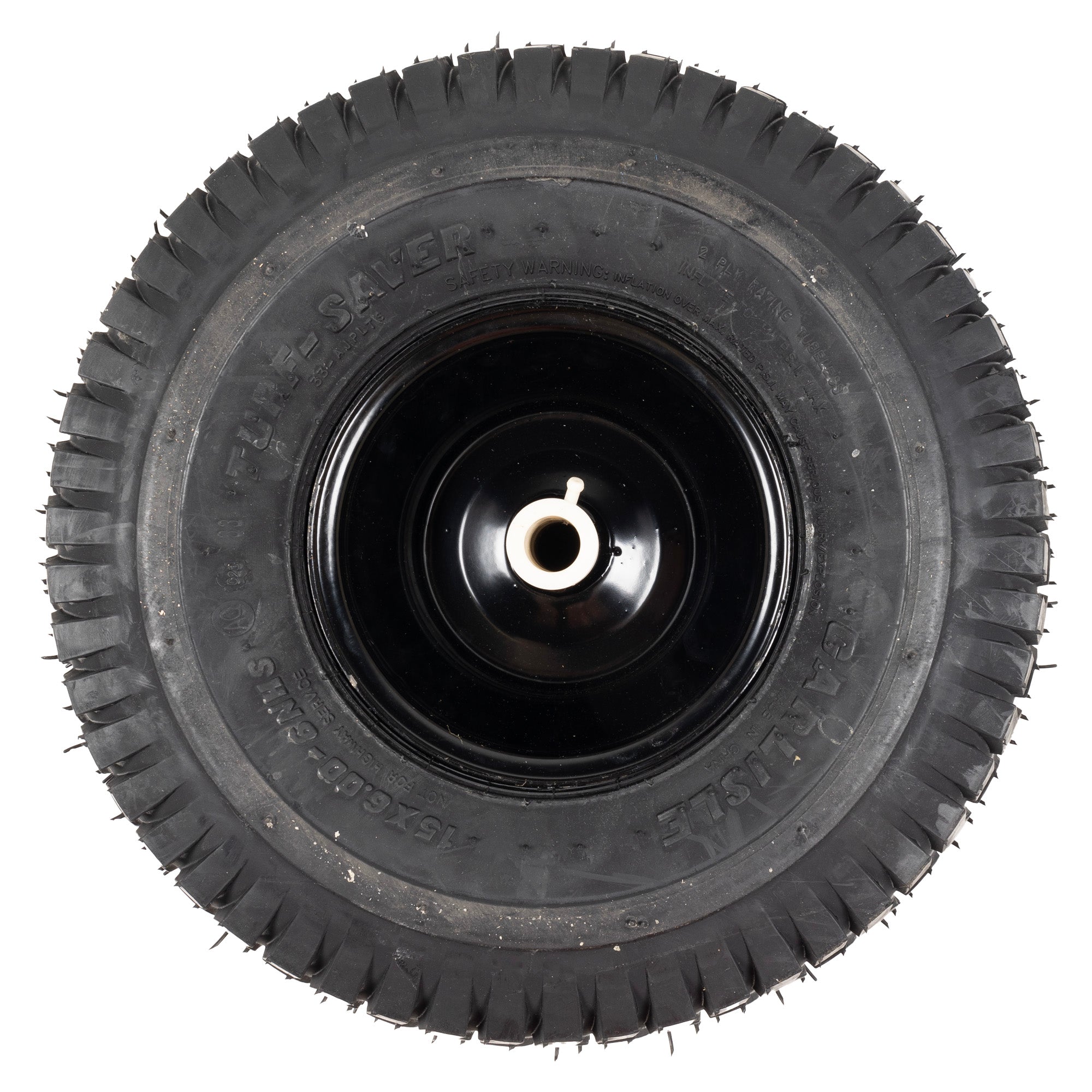 CUB CADET 634Z05149A-0637 Powder Black Wheel Assembly 15x6x6