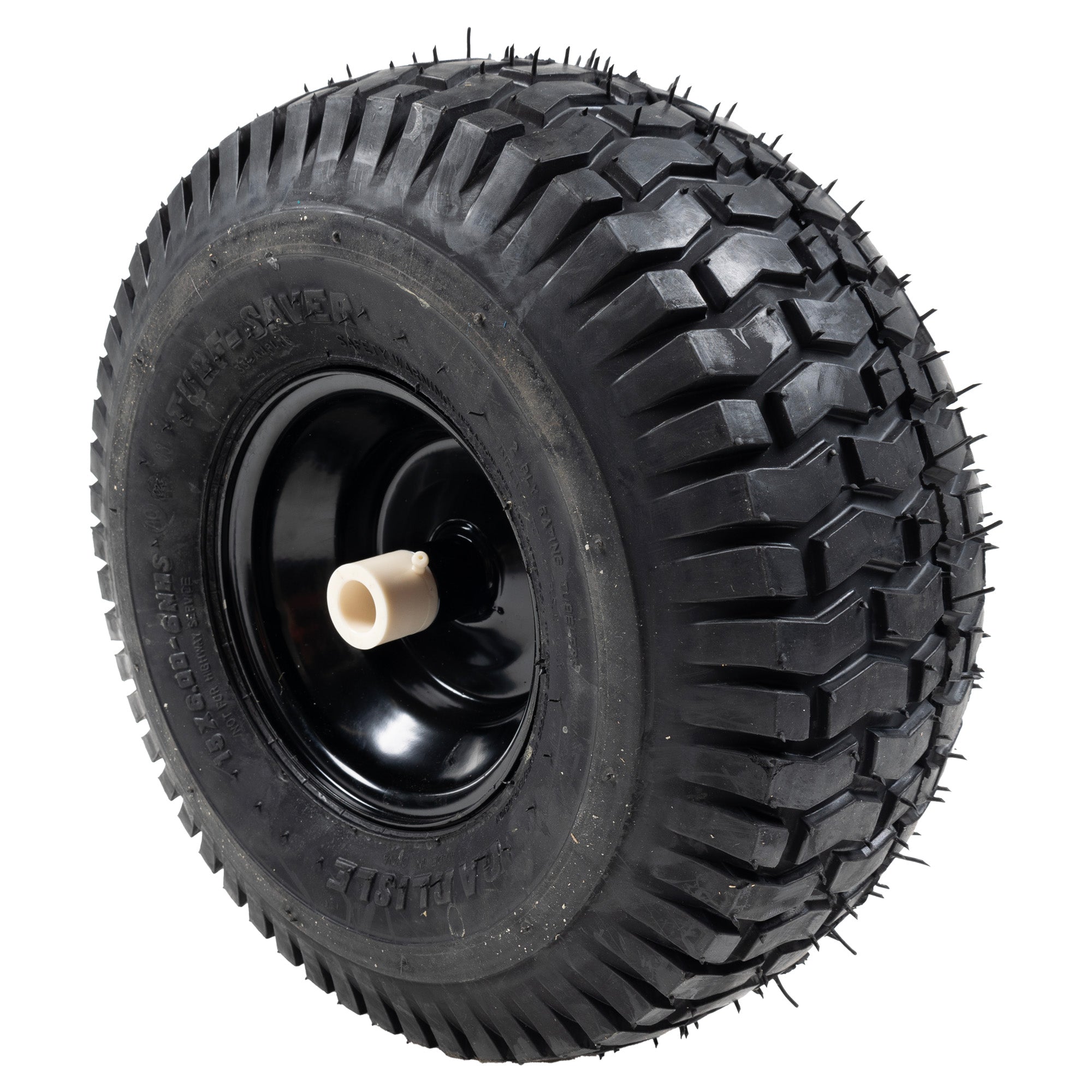 CUB CADET 634Z05149A-0637 Powder Black Wheel Assembly 15x6x6