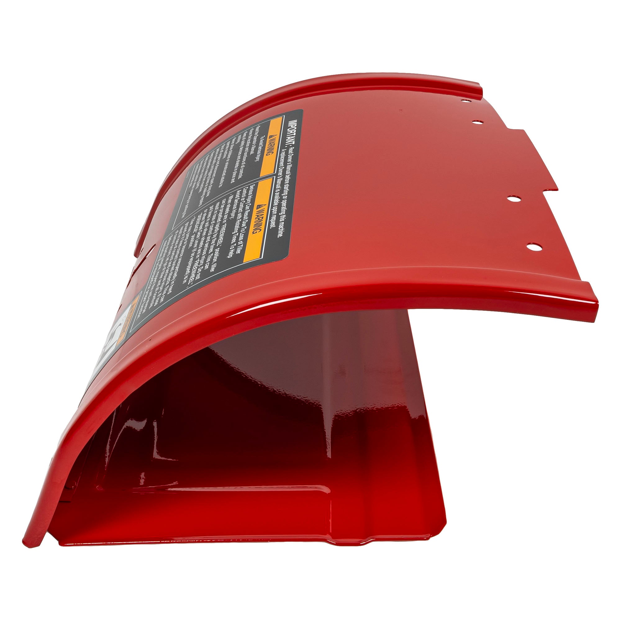Troy-Bilt 686-04077B-0638 MTD Red Shield Assembly Tine 17 Inch