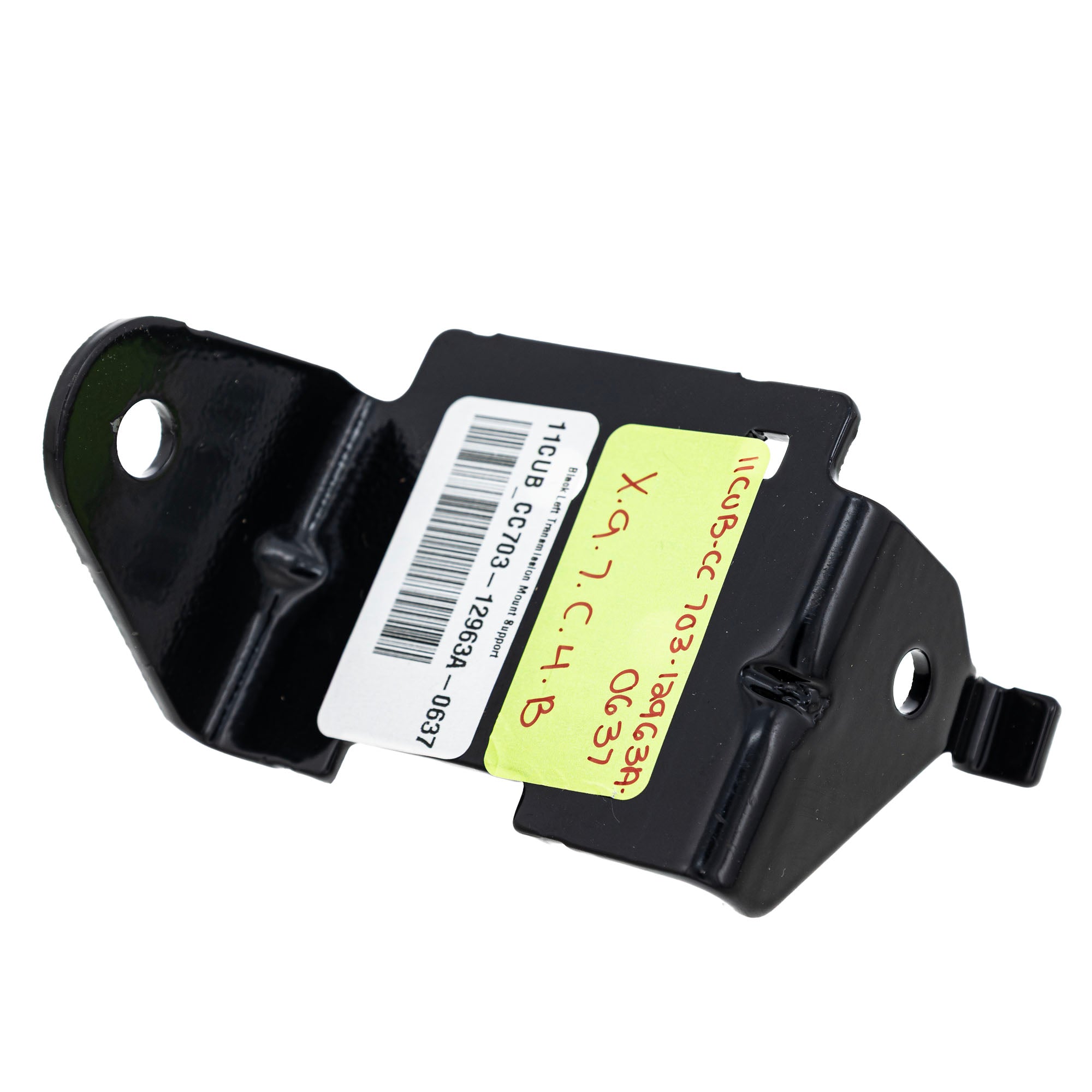 CUB CADET 703-12963A-0637 Black Left Transmission Mount Support