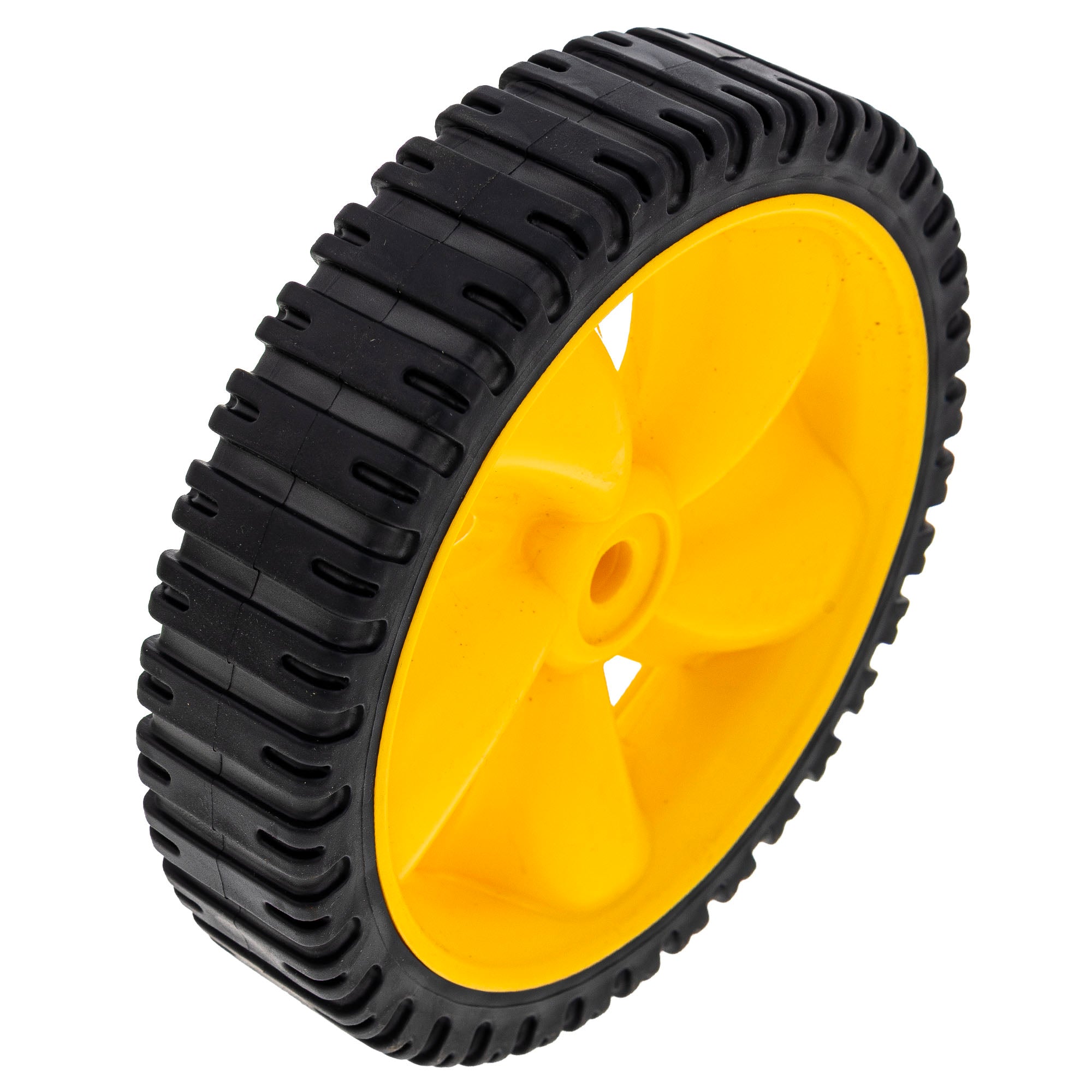 MTD 734-04087 Yellow Complete Wheel Assembly 8x1.8