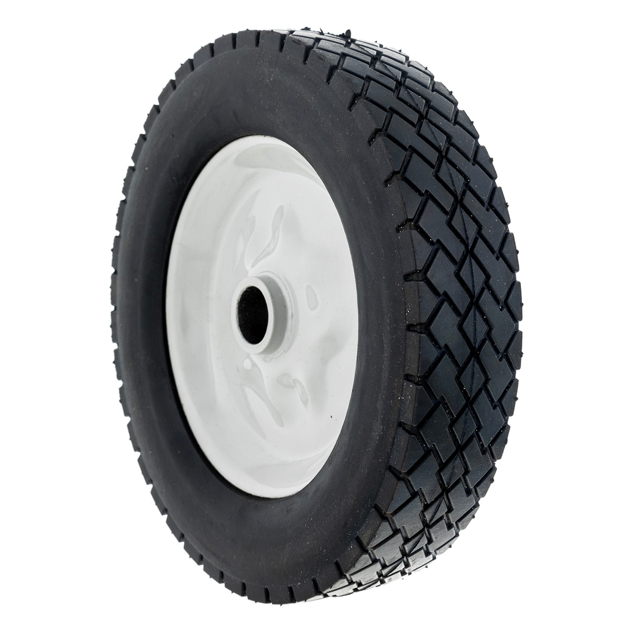 Troy-Bilt 734-04243 Gray Complete Wheel Assembly 7X1.8 Spoke Bar