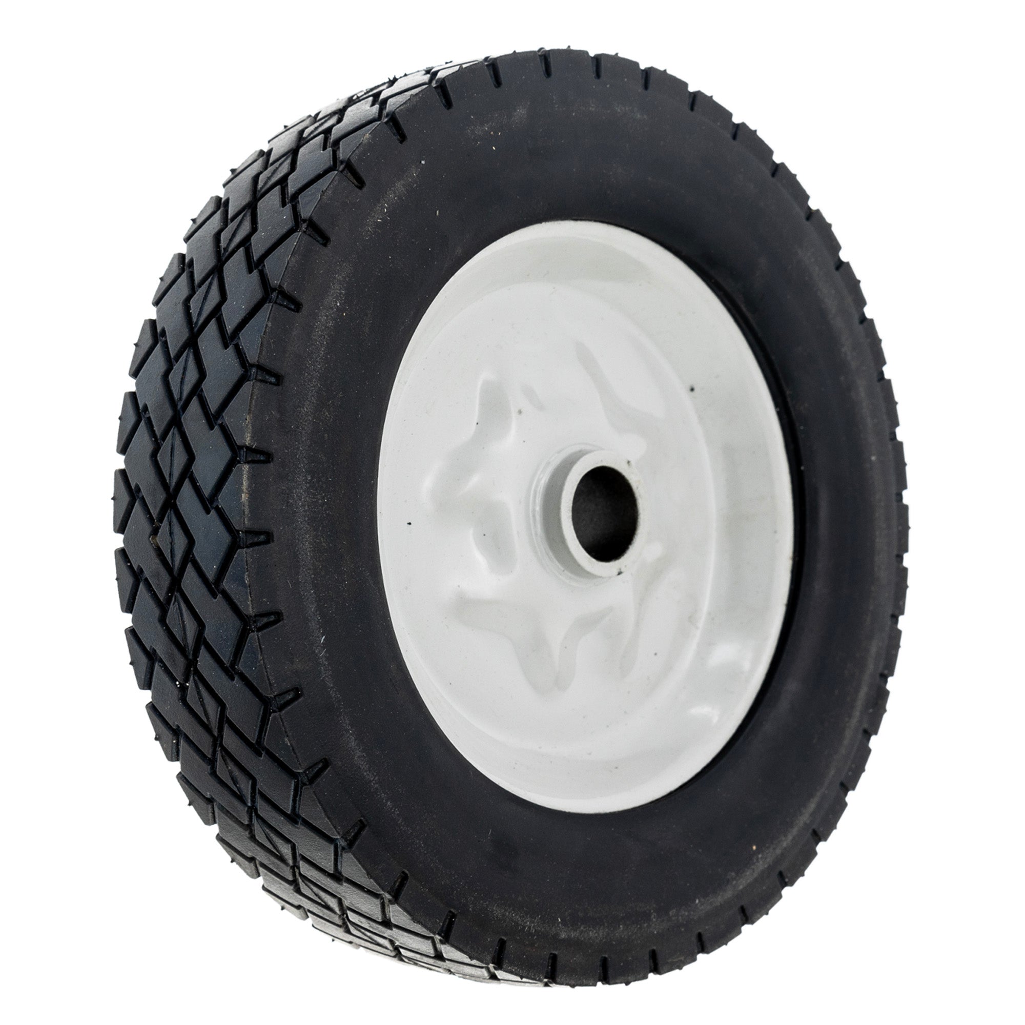 Troy-Bilt 734-04243 Gray Complete Wheel Assembly 7X1.8 Spoke Bar